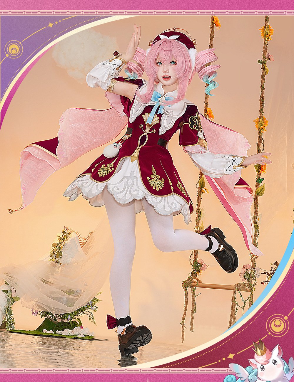 フルセット ヒアンシー 崩壊:スターレイル コスプレ 崩壊スターレイル ヒアンシー コスプレ 高品質 衣装 version2