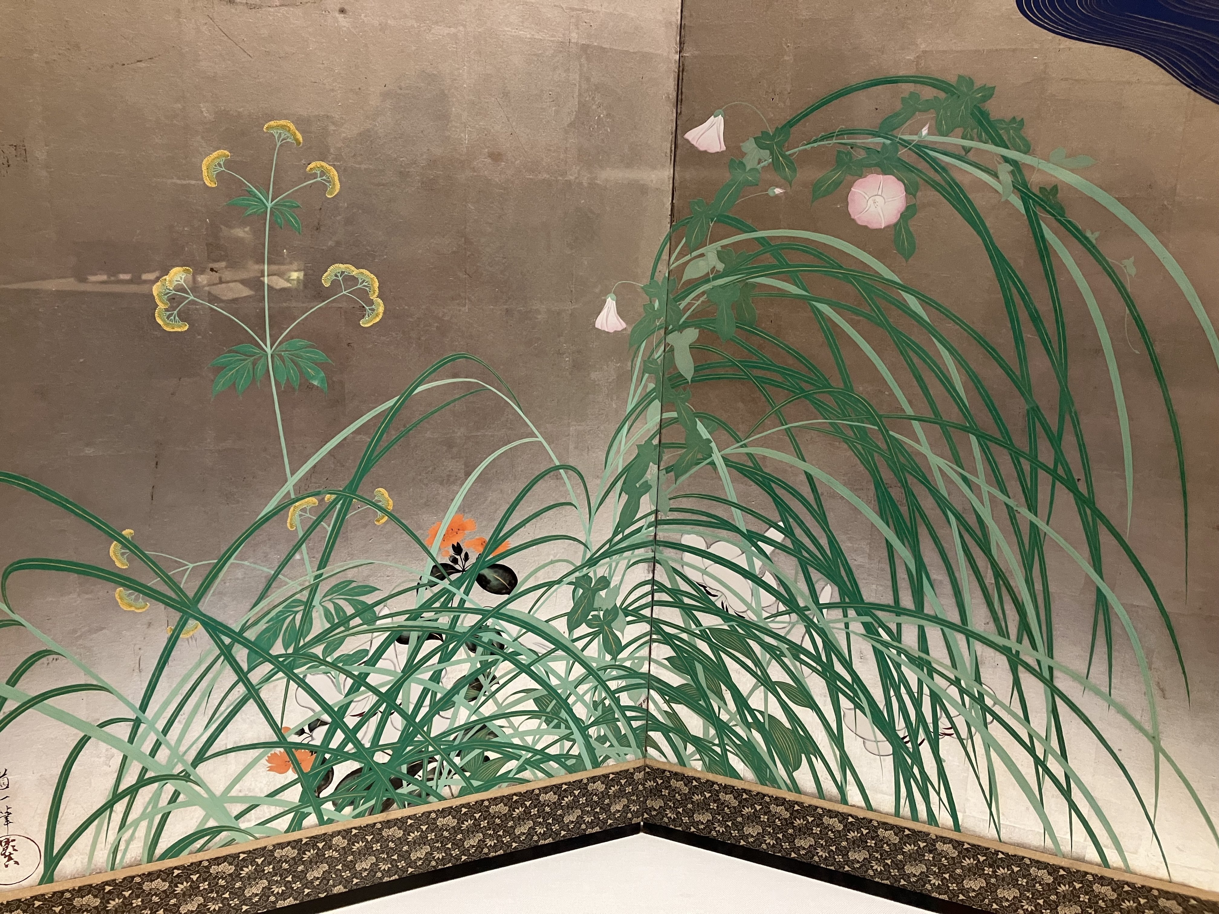 【未使用美品】風神雷神図/夏秋草図屏風　両面屏風 両面屏風 風神雷神図屏風 夏秋草図屏風 | ミニチュア屏風・絵巻