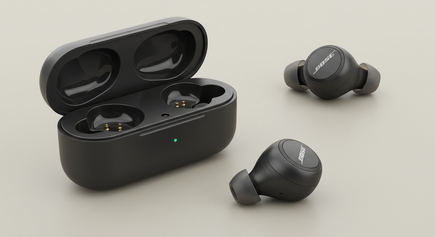 BOSE イヤフォン　飛行機利用可 飛行機や新幹線にはノイキャン搭載したBOSEのワイヤレスイヤホン