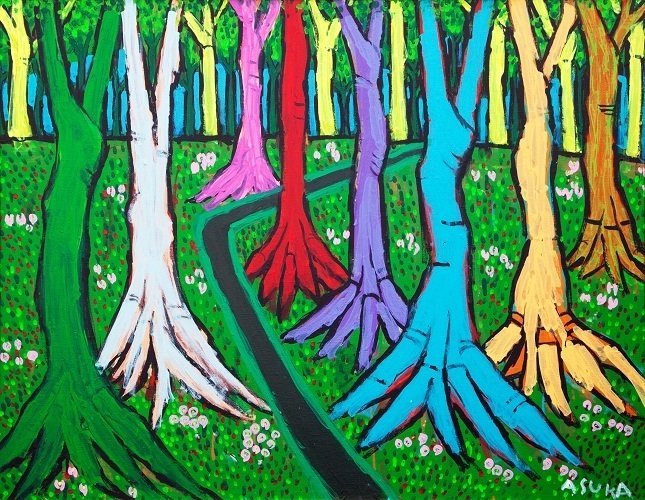 飛鳥(Asuka）の絵画 田﨑 飛鳥 – HERALBONY