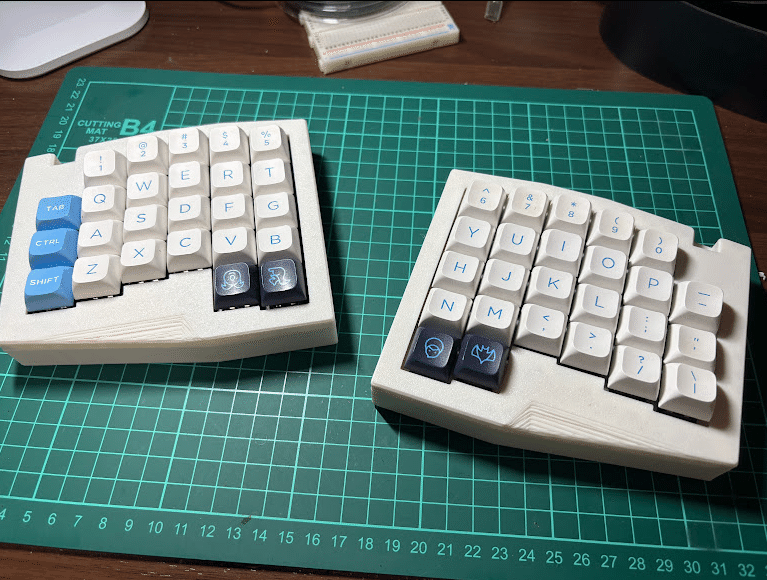 kalam kyohaku 自作キーボード Kalam Kohaku PC R2 自作キーボード｜Yahoo!フリマ（旧PayPay