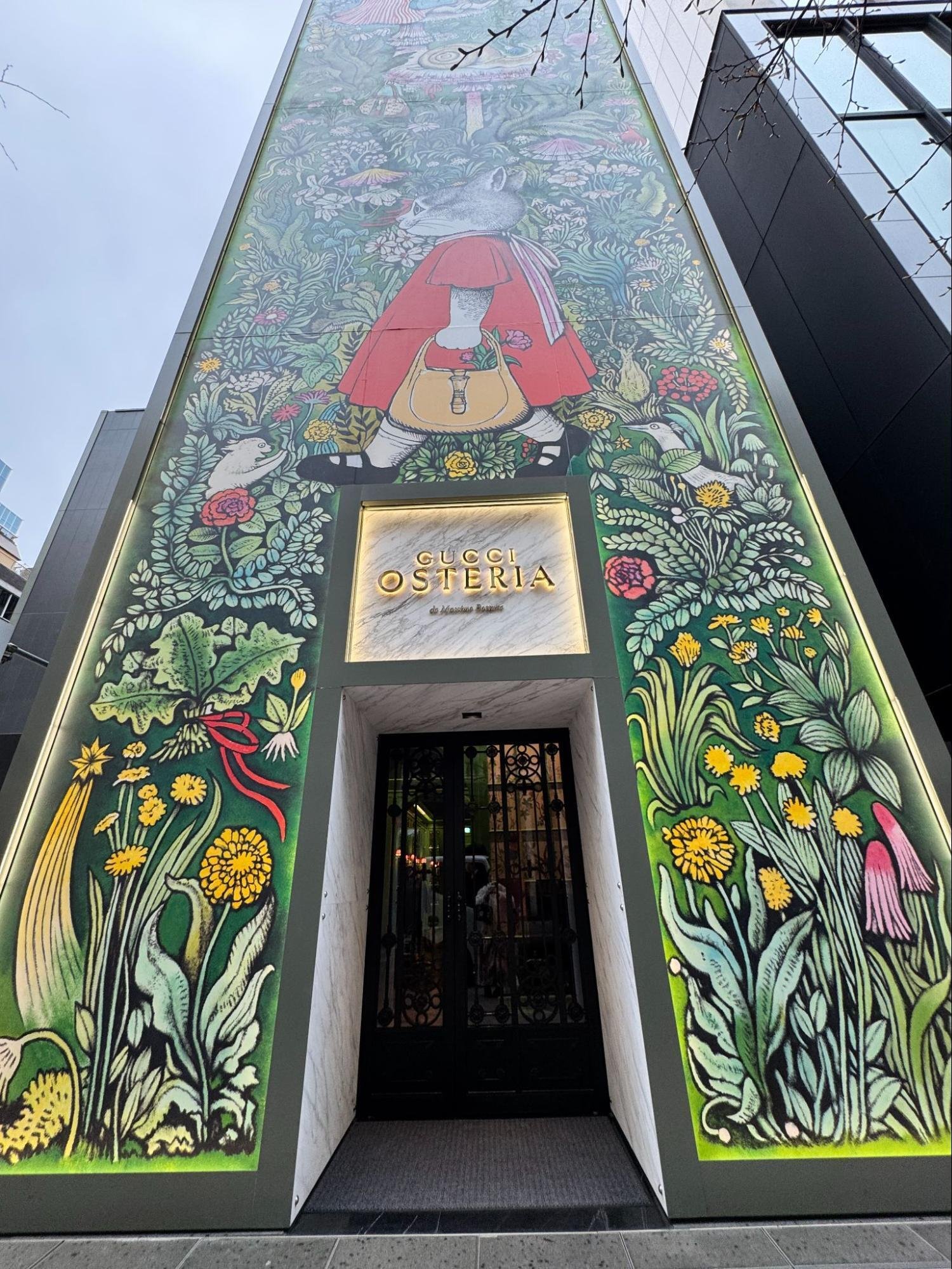 GUCCIのレストランがあるって知ってる？ランチやアフタヌーンティーも