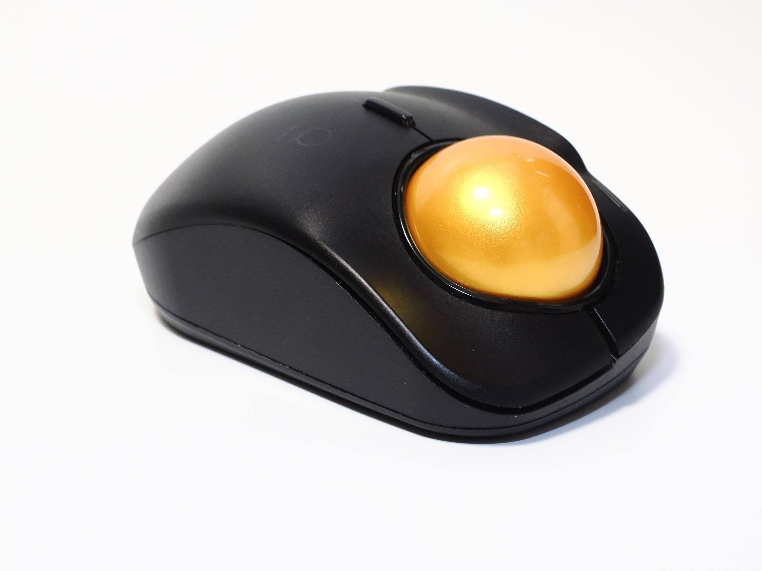 Digio2 トラックボールマウス 小型 Bluetooth 5ボタン レーザー式 人差し指 ホワイト Digio2 トラックボールマウス 小型 Bluetooth 5ボタン グレージュ