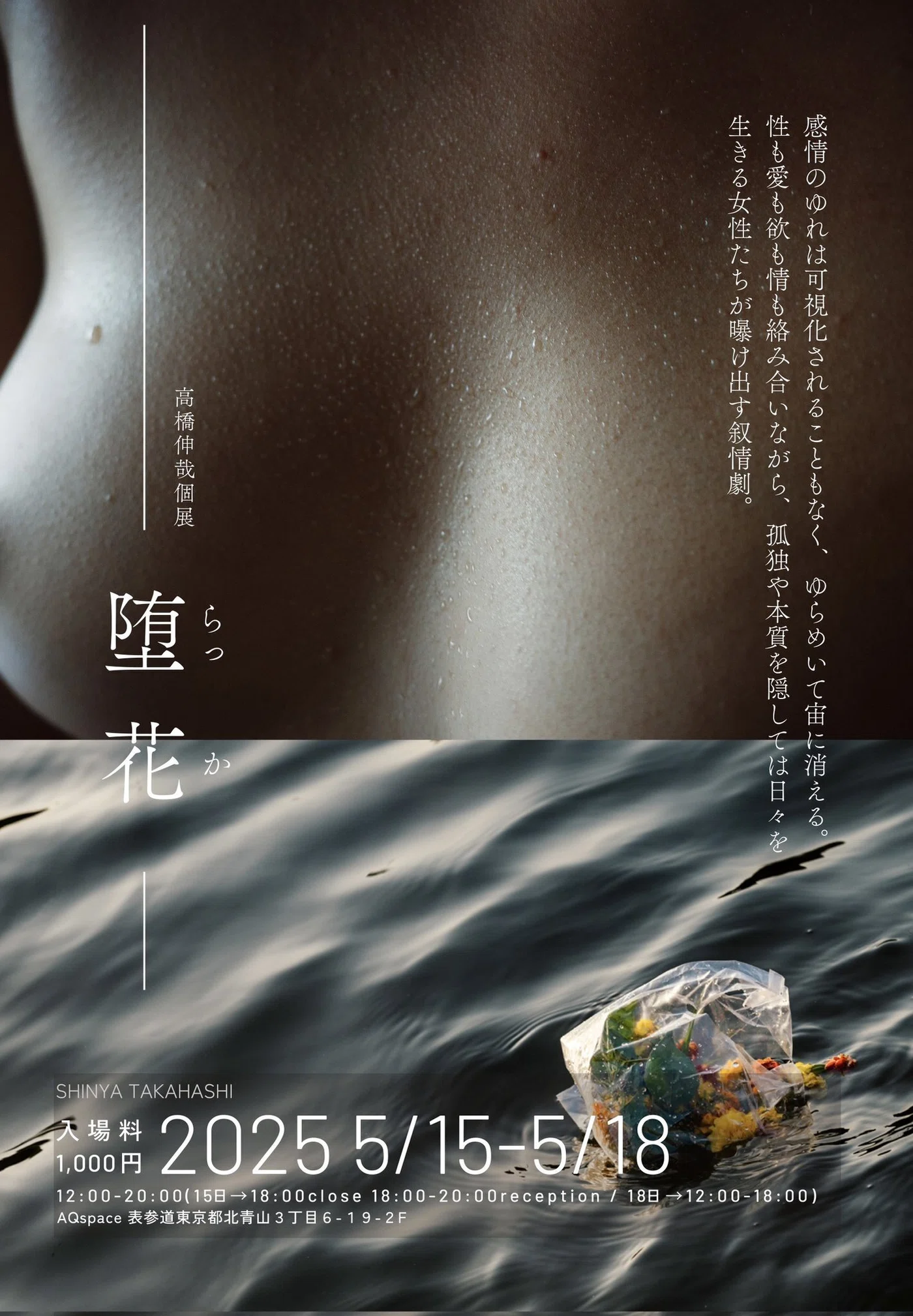 高橋伸哉個展 堕花