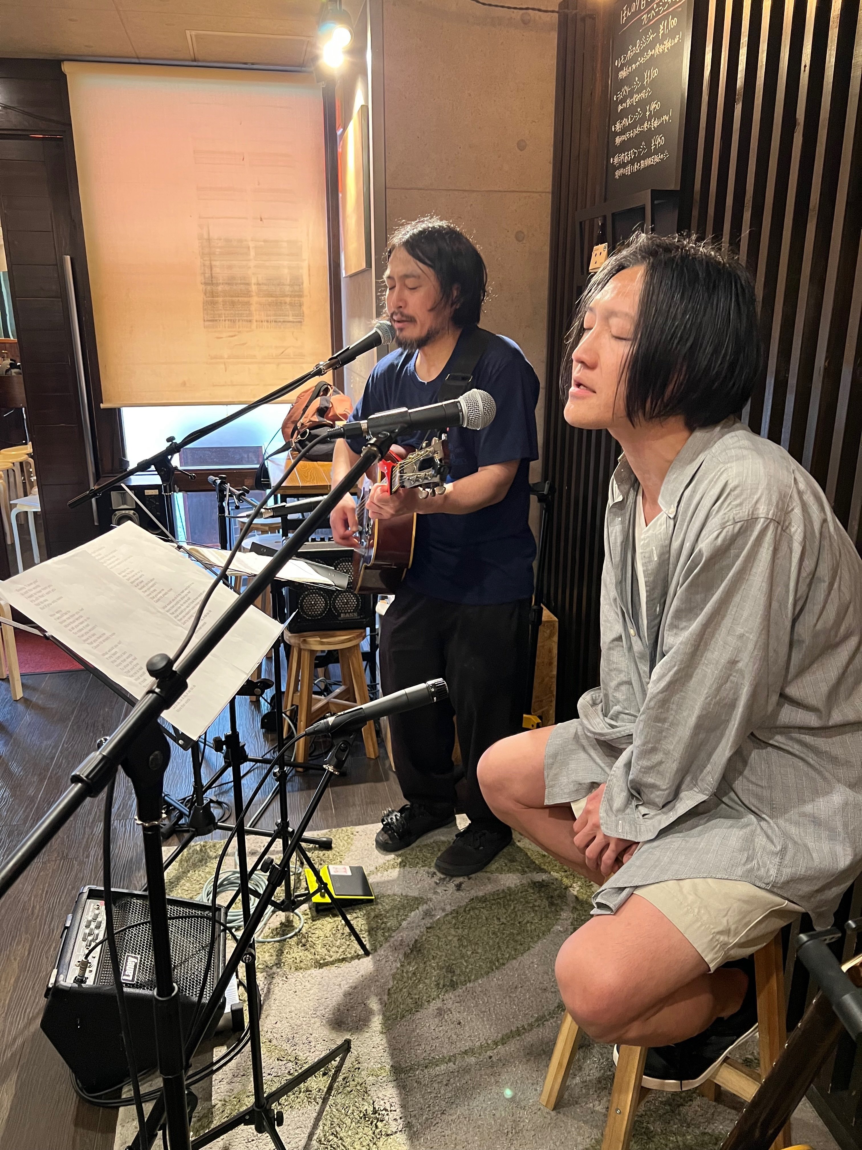 須藤寿、佐々木健太郎弾き語りツアー『WEEKENDS』（2025年5月10日 at