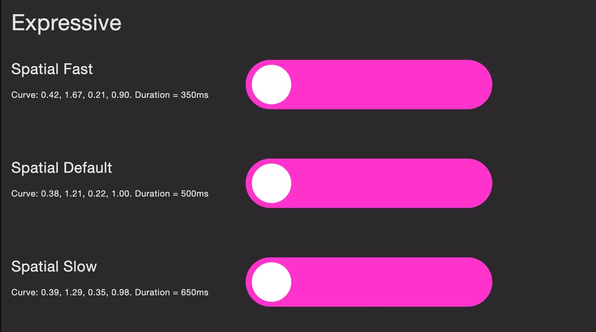 Implementing Material 3 Expressive UI Animations (Motion physics system ...