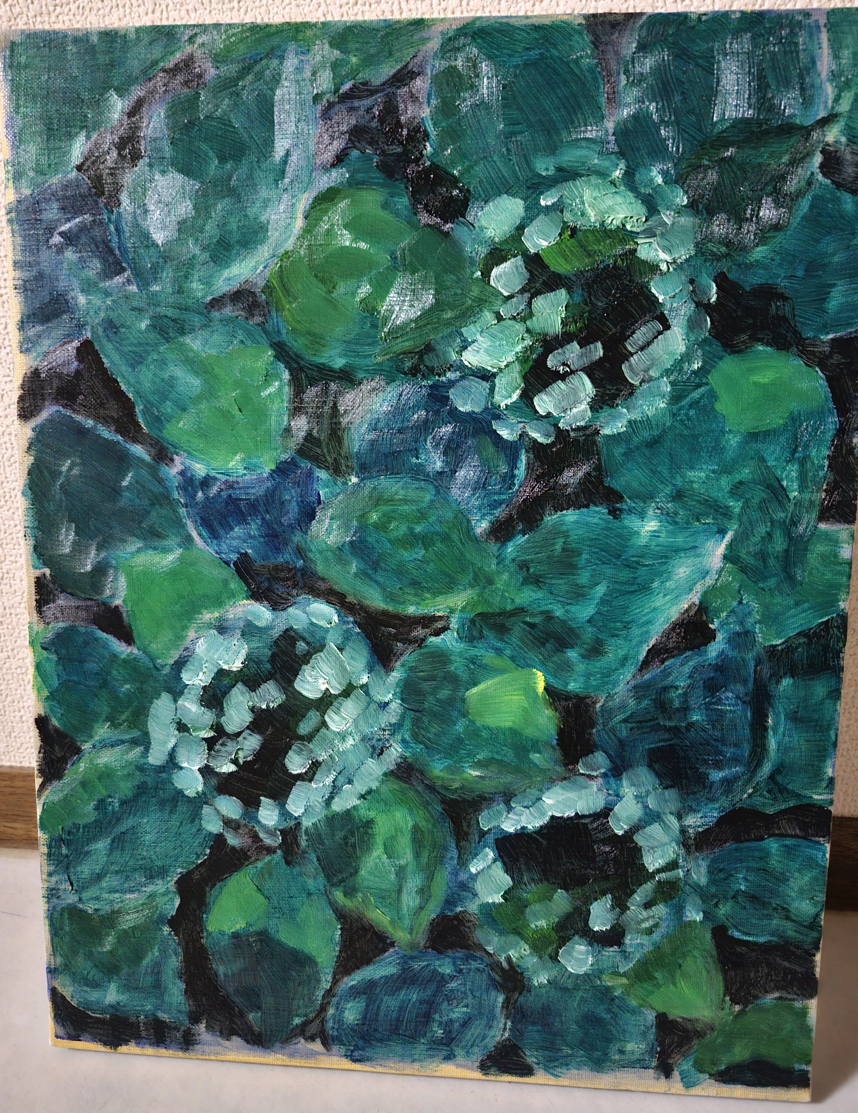 油絵って…ほぉ、デジタル絵に近い？ 制作日記｜東府ノ角