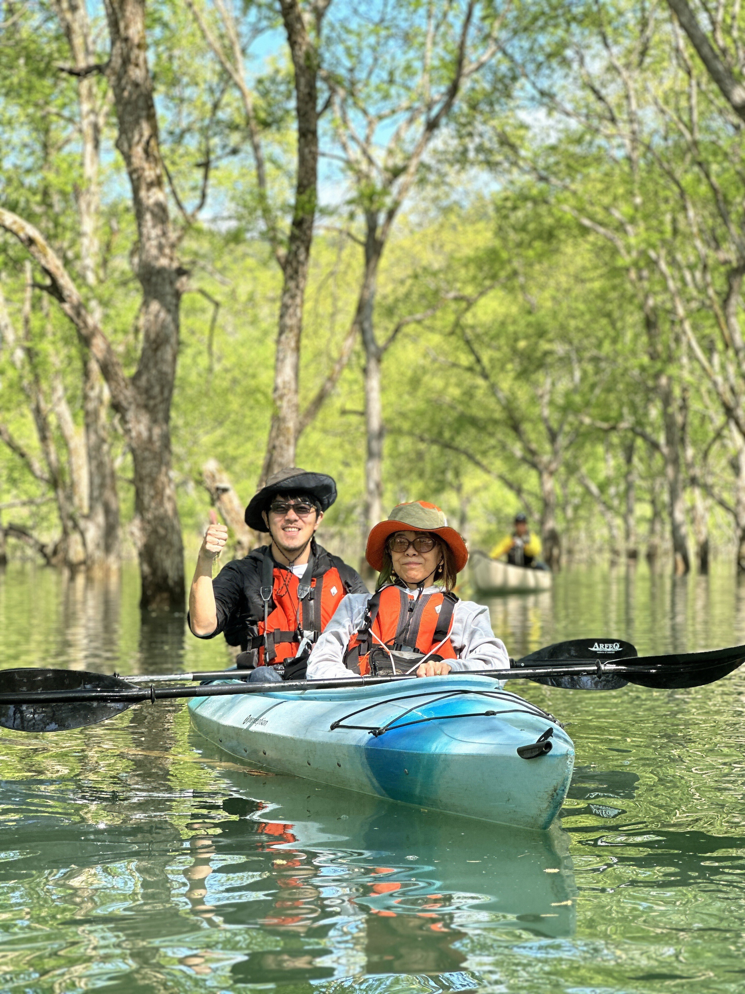 緑の湖面 91cm×122cm MOUNTAIN ENOUGH X1｜軽量＆柔軟性、劣化に強いゴム