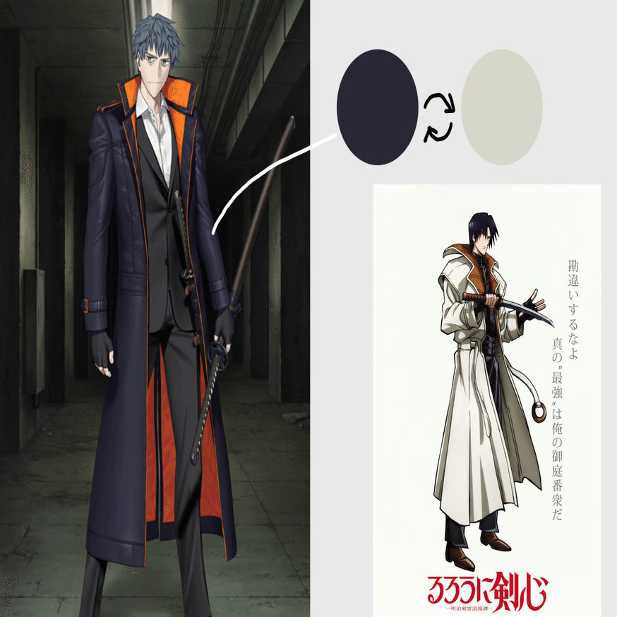 斎藤一(fgo)と、四乃森蒼紫(るろうに剣心)の共通点について考える会