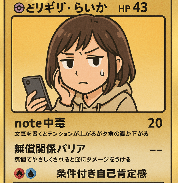 ポケモンカード風をAIで作ってみた｜小2息子と始めた、親子のAI