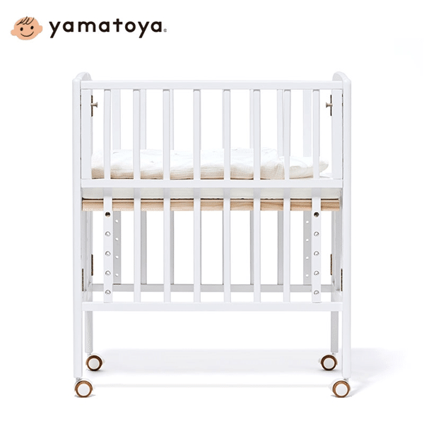 【美品♡】簡単組み立て式ベビーベッド⭐︎ ベッド&ベビーベッド専門店『スリーピー』 ワンタッチベビーベッド