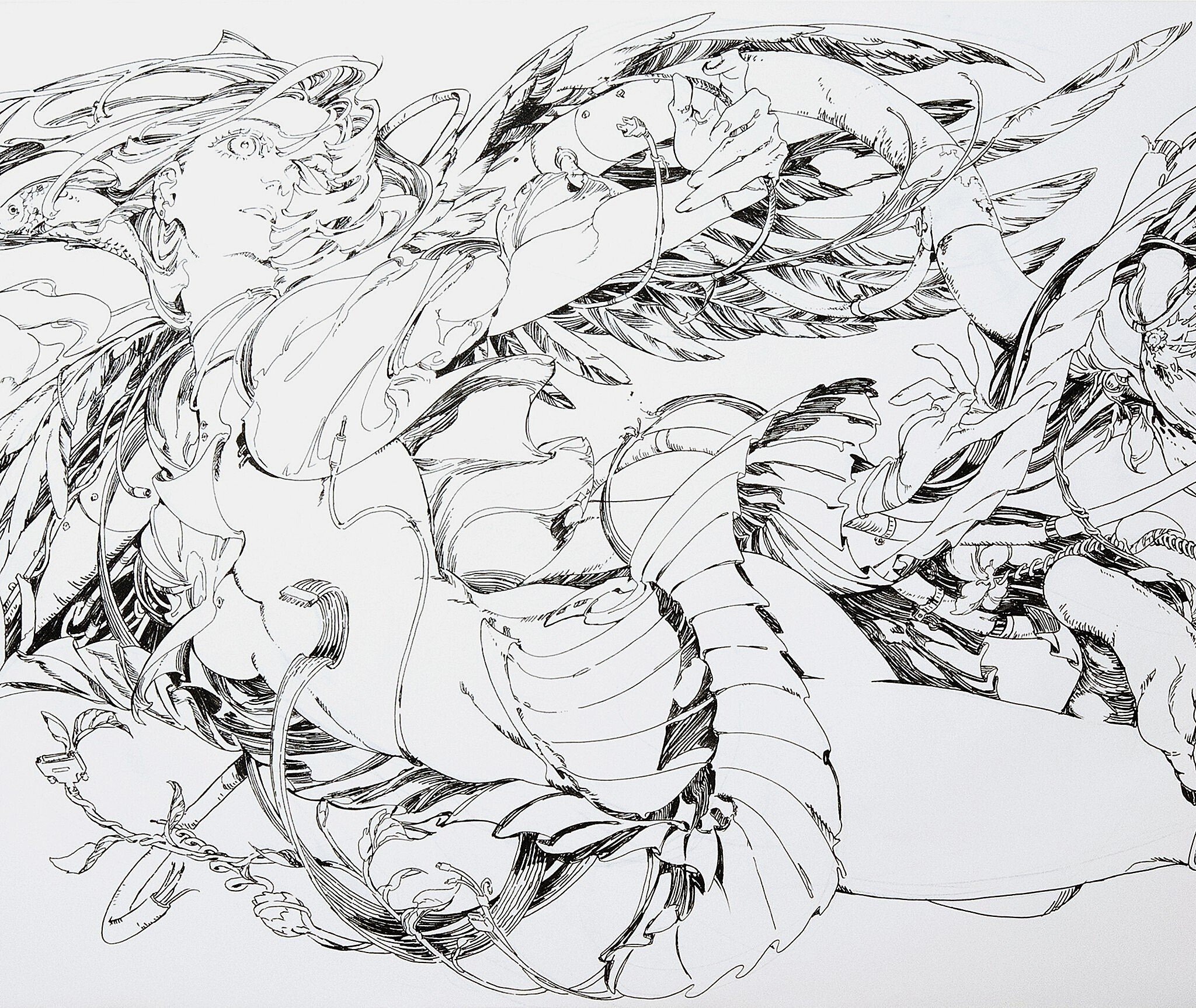 人と絵を描くことは何より「楽しい」──寺田克也 × 米山舞による豪華