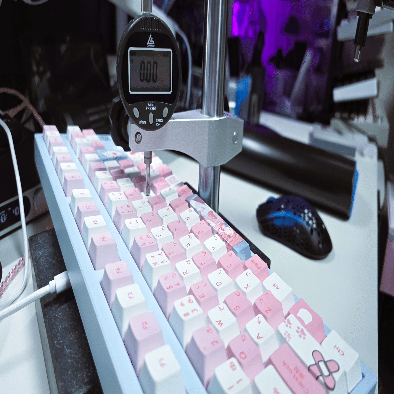 結城 PR】結城さくなGaming Keyboard 80%TKL 提供レビュー｜しじま アオ