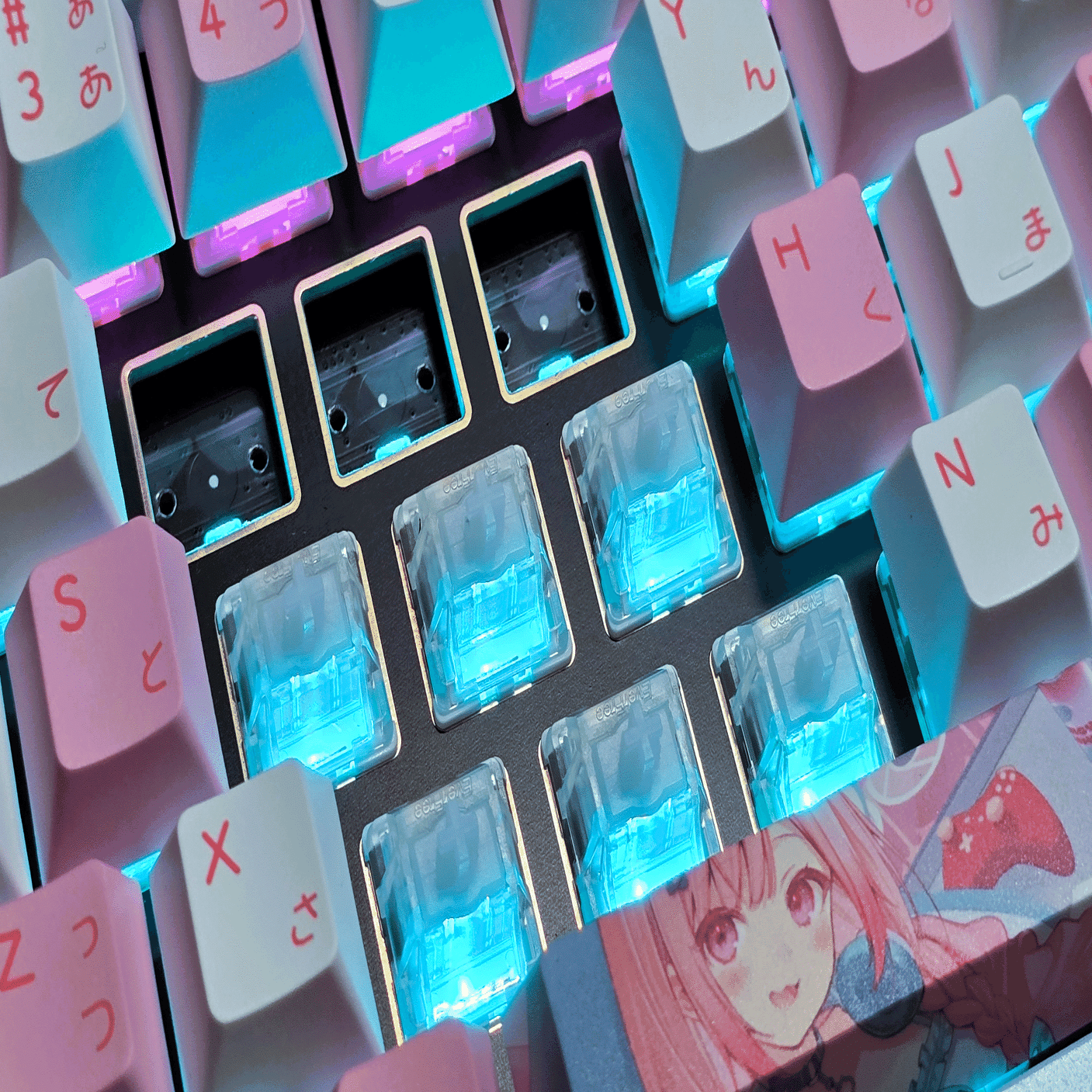 PR】結城さくなGaming Keyboard 80%TKL 提供レビュー｜しじま アオ