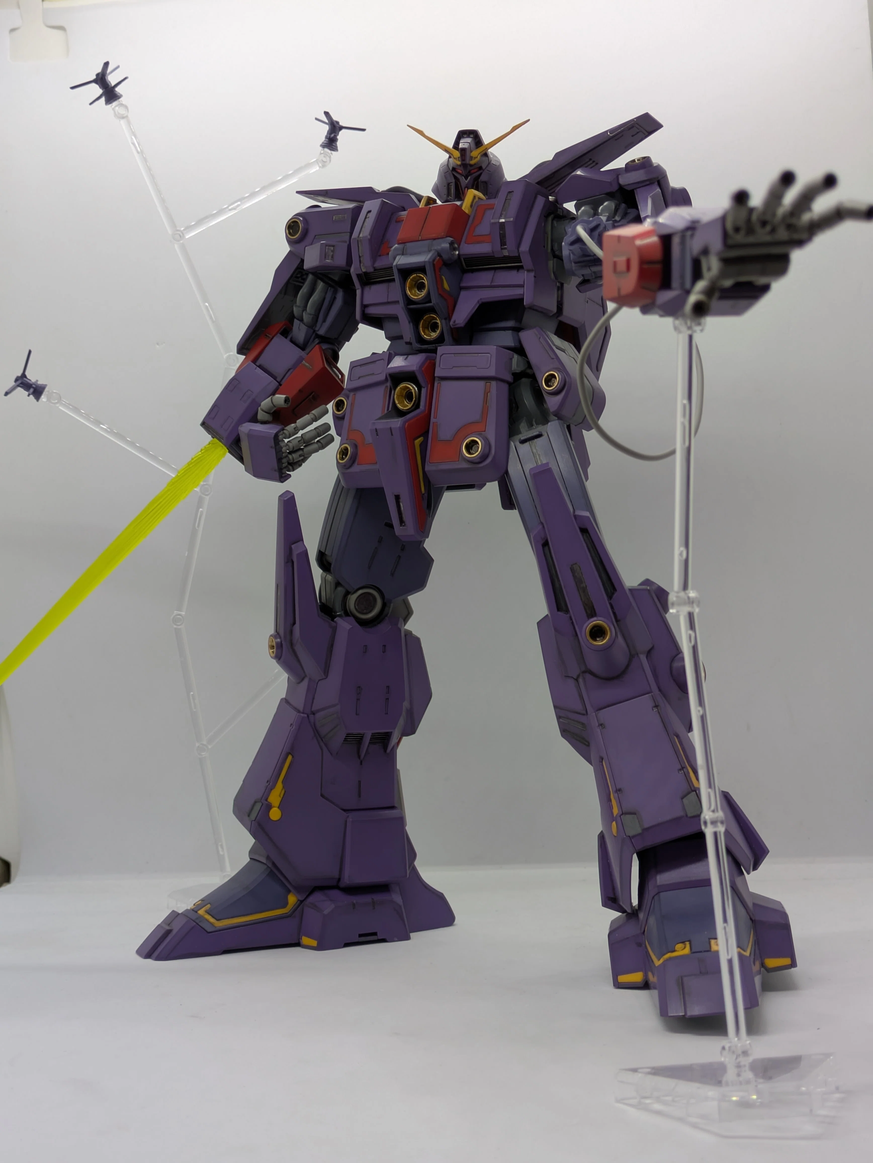 作例】【ガンプラ】1/144 HGUC サイコガンダム mk-Ⅱ｜うえだ ヒロ