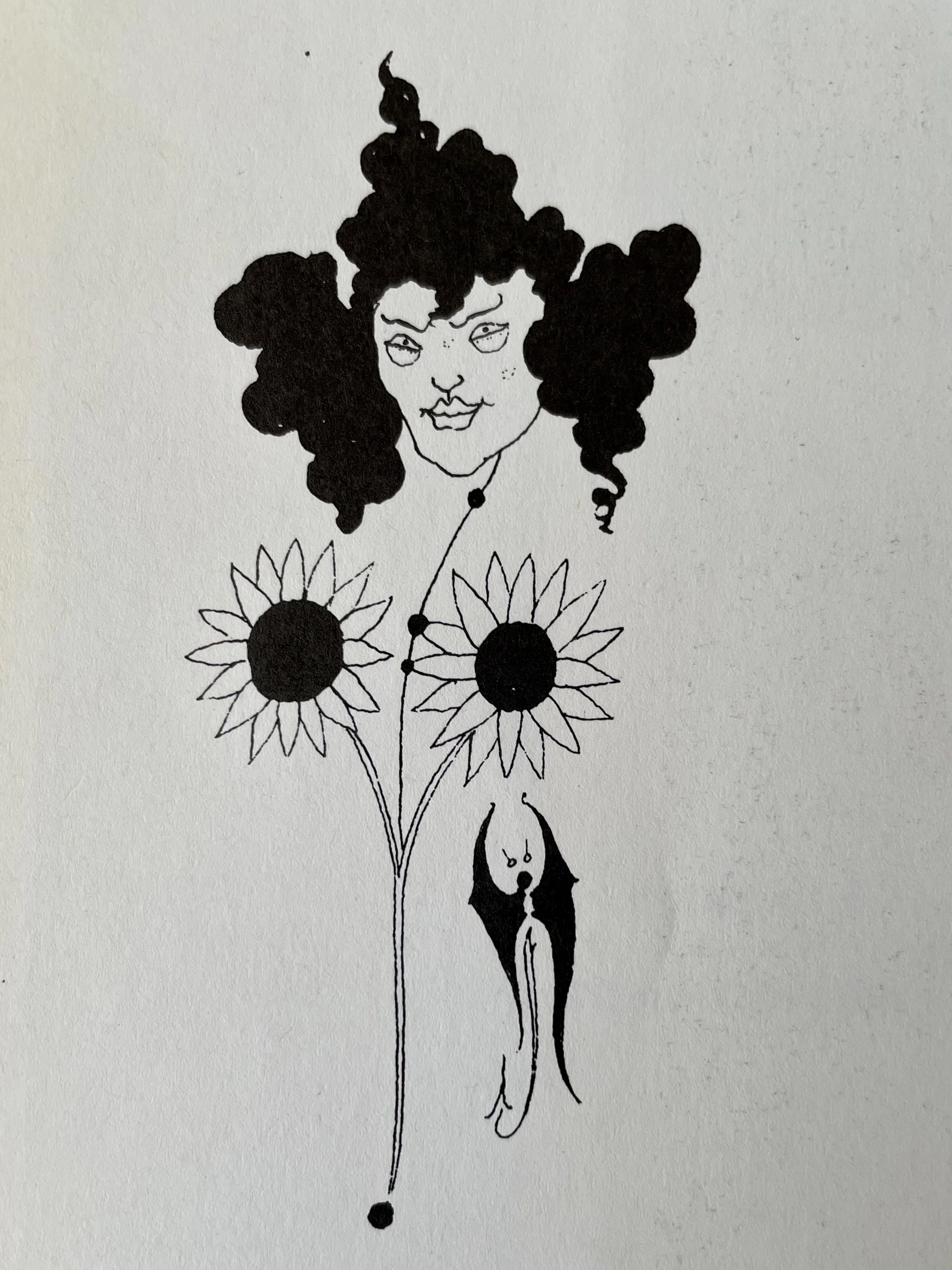 ビアズリーは油彩画を描いていた！！～ネットには出ていないビアズリー