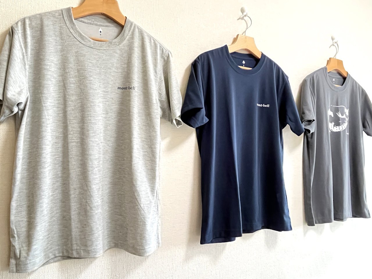 mont-bell　ウイックロンTシャツ　100サイズ7着、110サイズ1着 mont-bell ウイックロンTシャツ 100サイズ7着、110サイズ1着 WIC