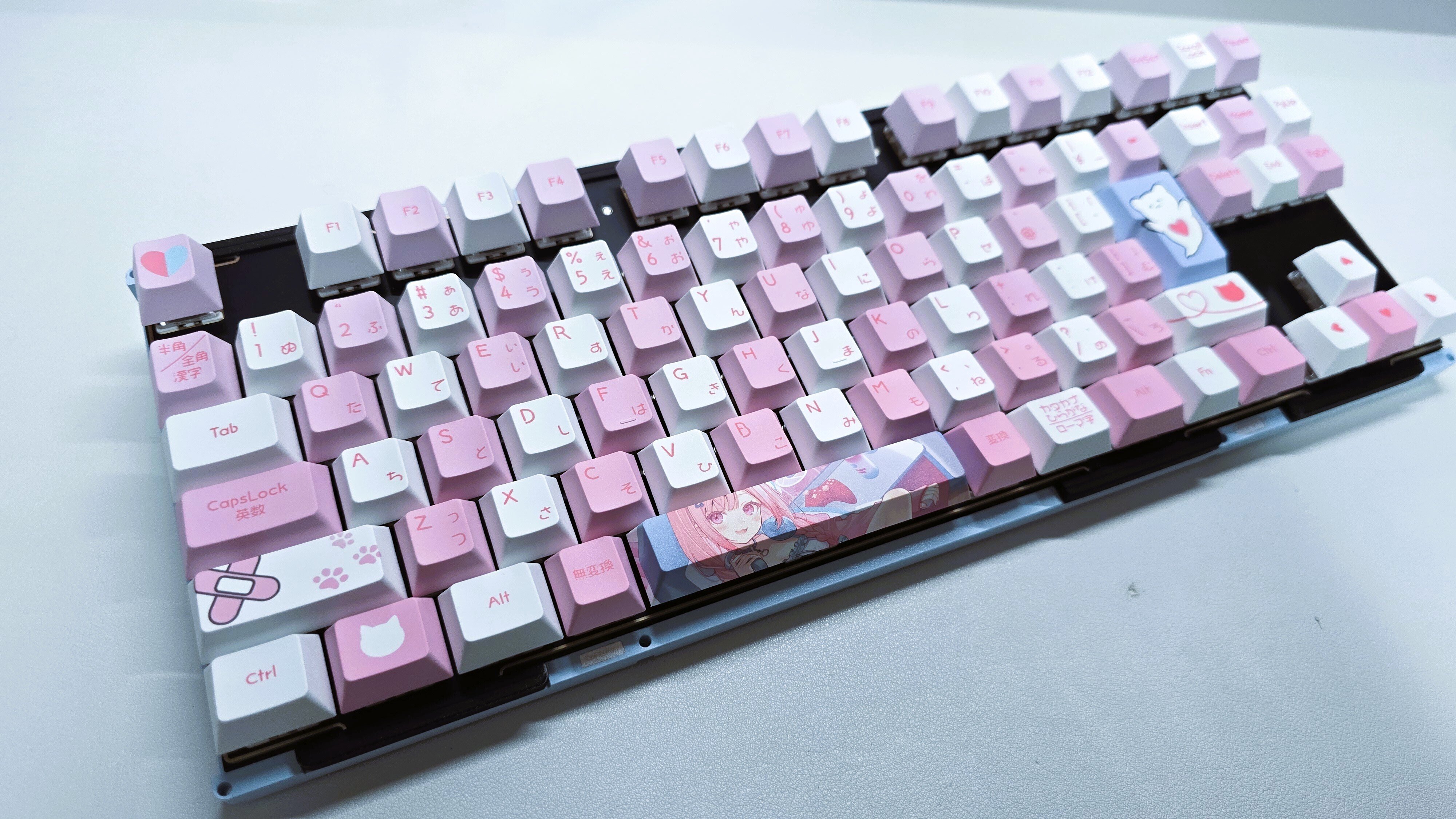 PR】結城さくなGaming Keyboard 80%TKL 提供レビュー｜しじま アオ