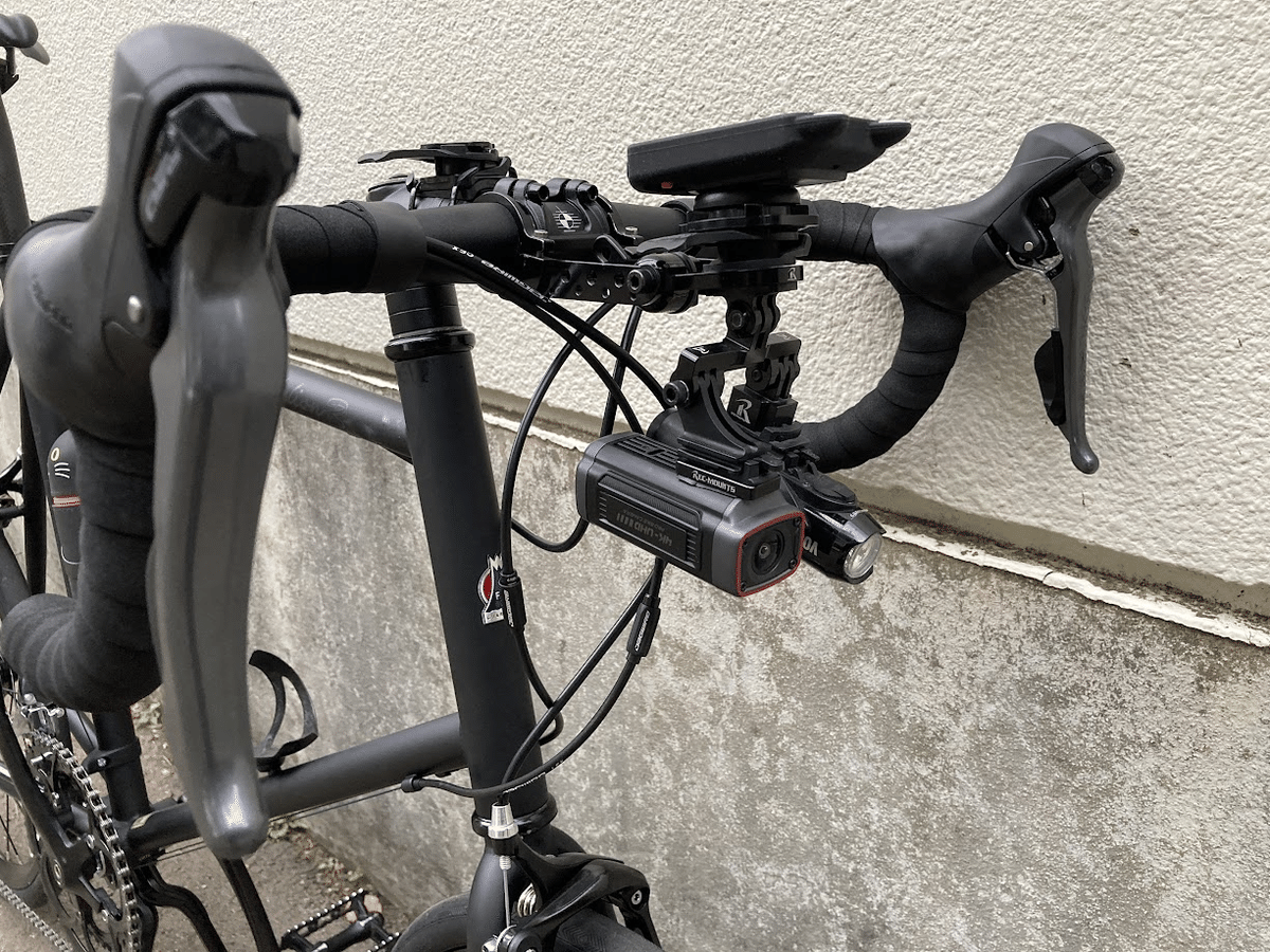 ミニベロ HELION Rにロードバイクのパーツを取り付けるその2