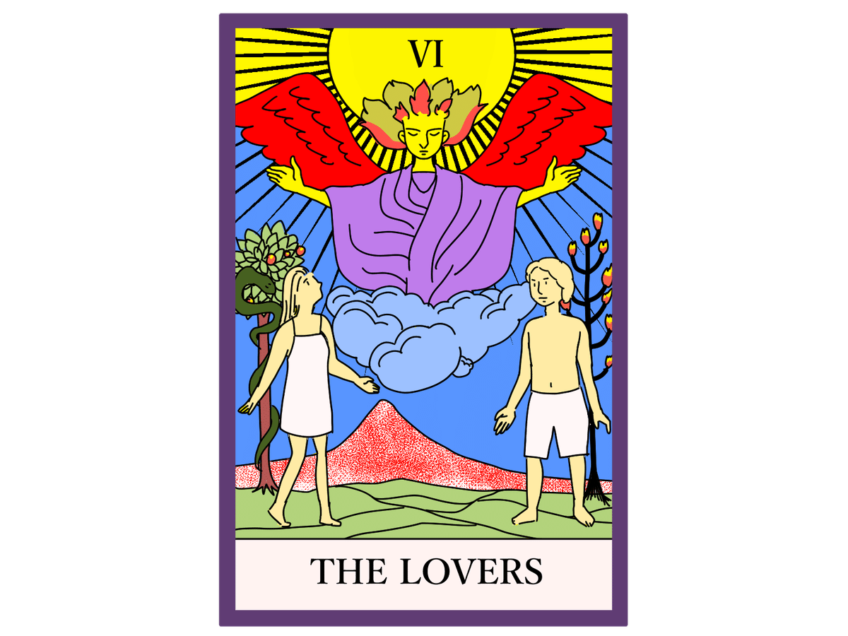 タロット深掘り解説 #6】恋人（THE LOVERS）｜「選択」と