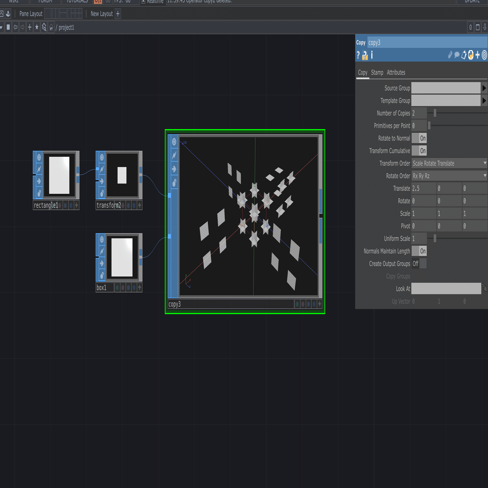 初心者向け】copy sopとbox sopの説明！【touchdesigner】｜脇涼太