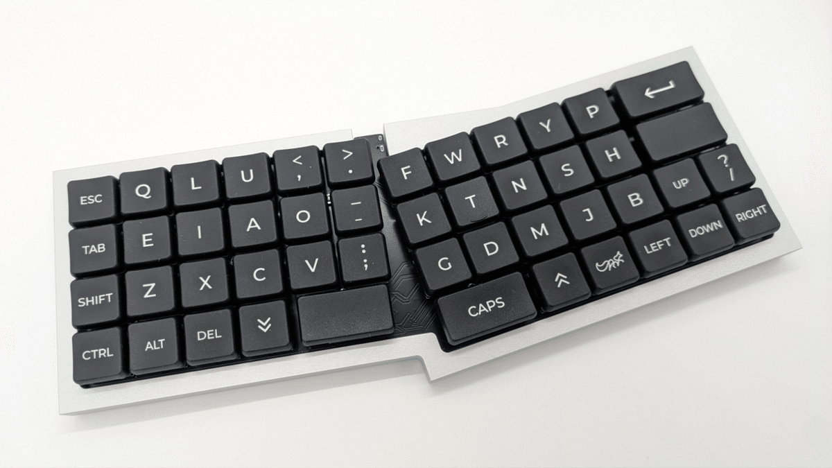 On Any Banana Day 自作キーボード 格子配列 オーソリニア 自作キーボードOn Any Banana Dayを設計しました｜Ratata aka