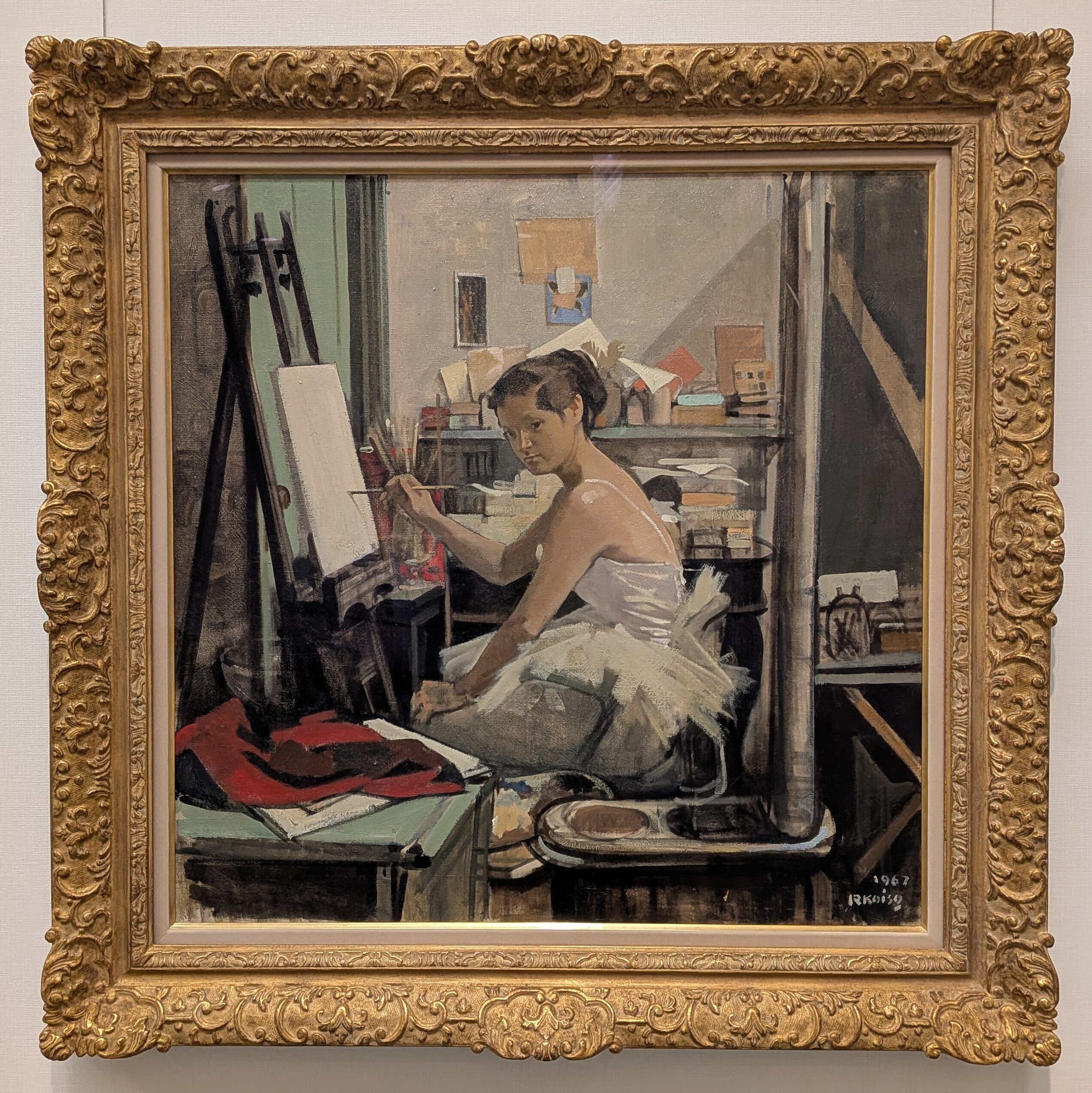 戦後神戸の女性画家二人展 松本奉山・中島節子 日本画・洋画 抽象の