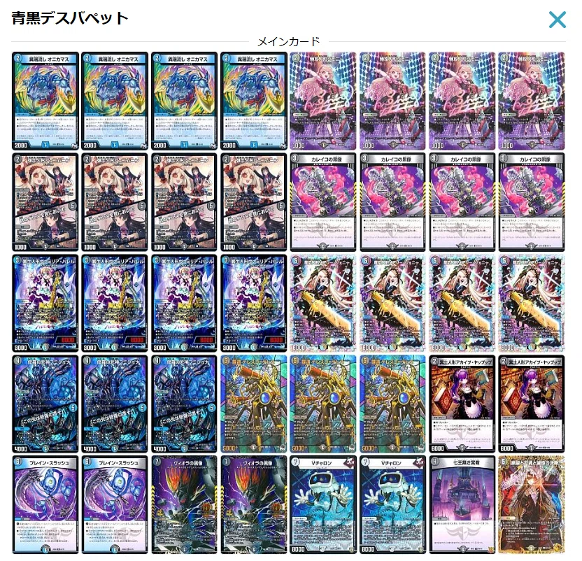 手札をなくせば怖くない！「青黒デスパペット」｜讃美歌