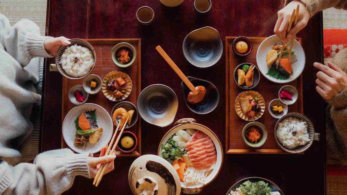 Rice Table Example The Relationship Between Japanese Cuisine and Seasonal Event Foods: A ...