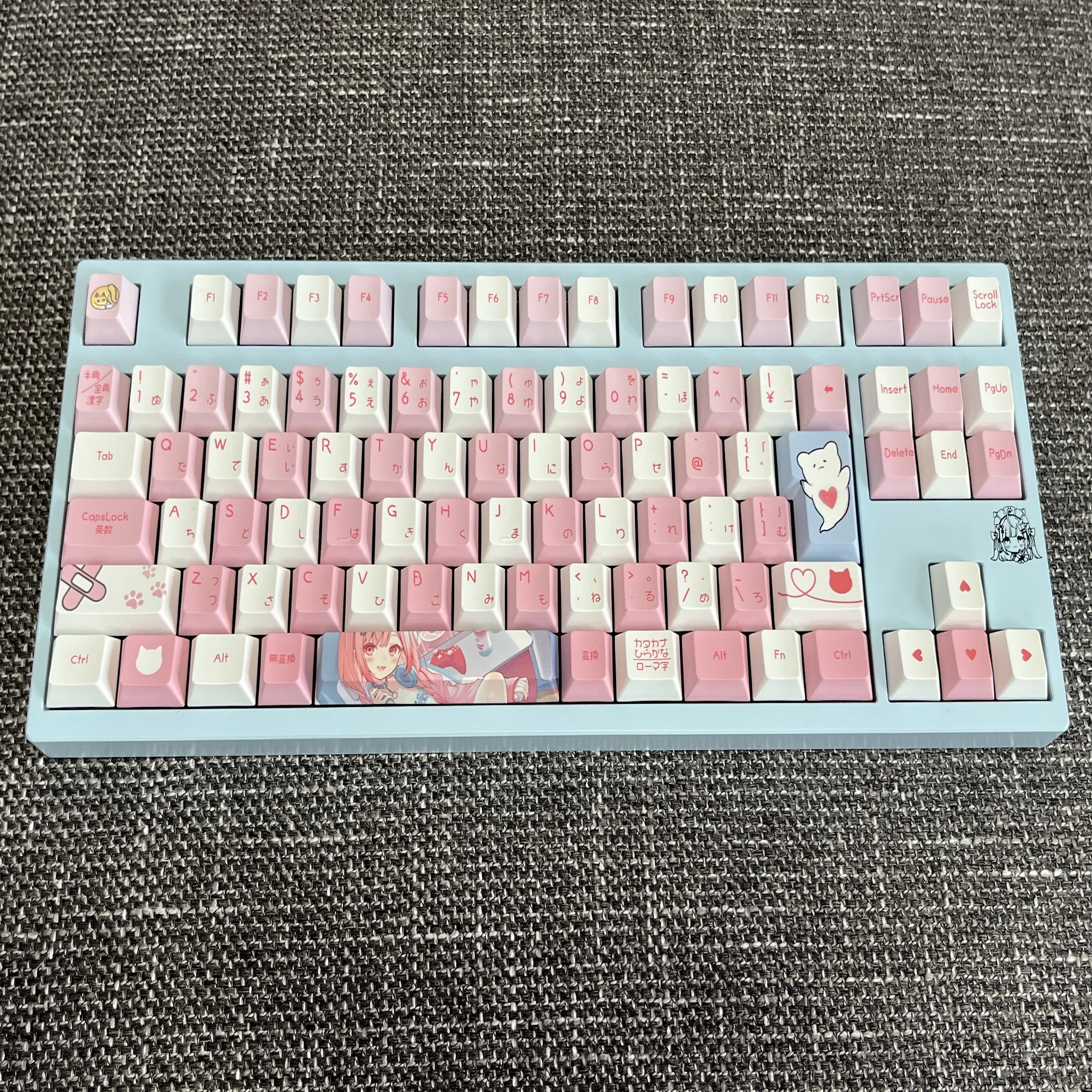 結城さくな × AMICIS キーボード＆マウスパッドレビュー｜くわな