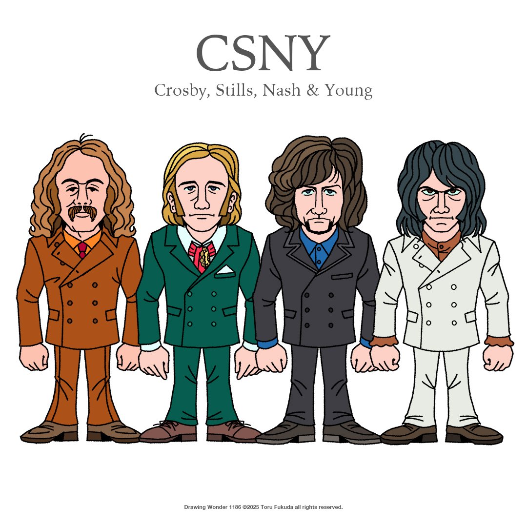 Crosby, Stills, Nash & Young|福田透 Crosby, Stills, Nash & Young|福田透