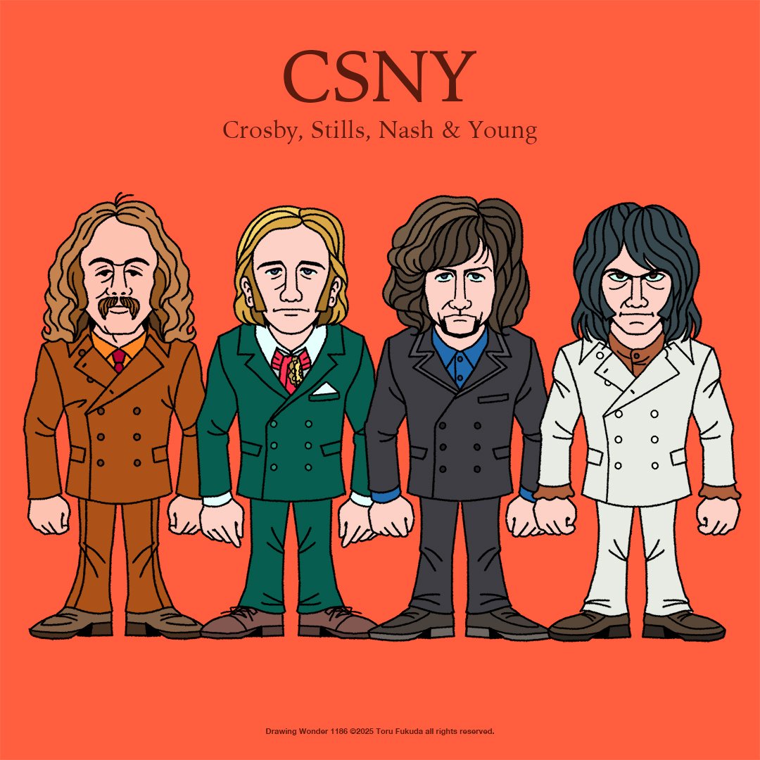 Crosby, Stills, Nash & Young|福田透 Crosby, Stills, Nash & Young|福田透