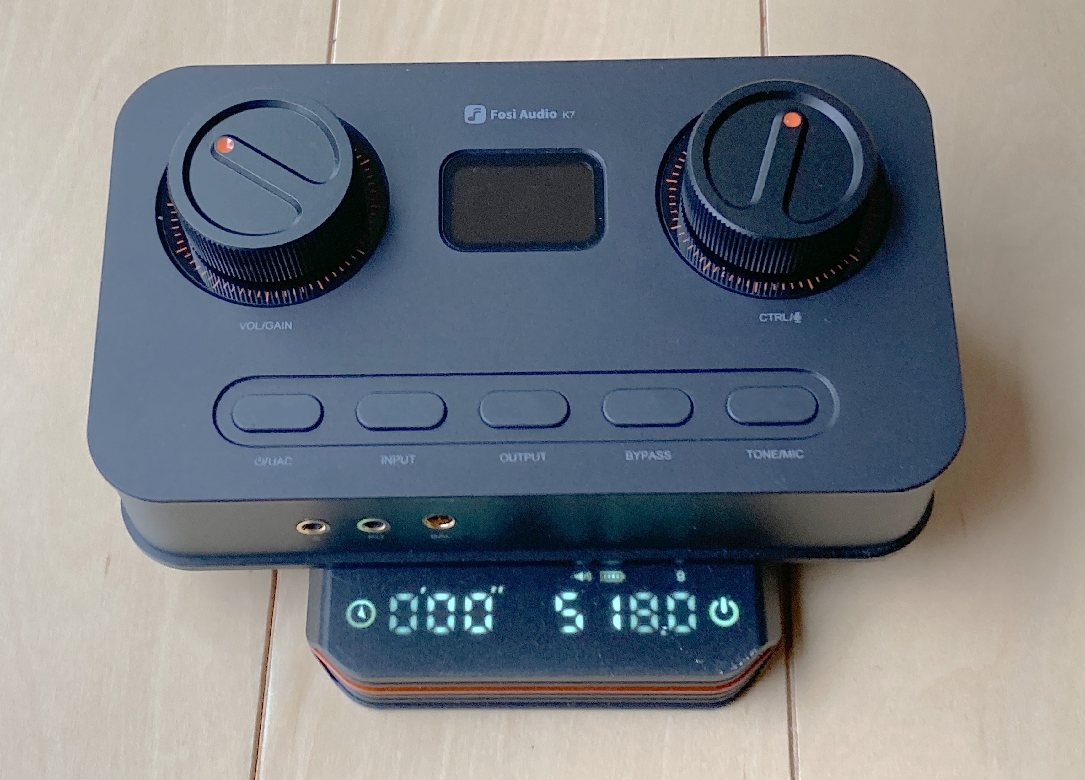 Fosi Audio K7 DAC オーディオインターフェイス Fosi Audio K7 ゲーミングDACヘッドフォンアンプ