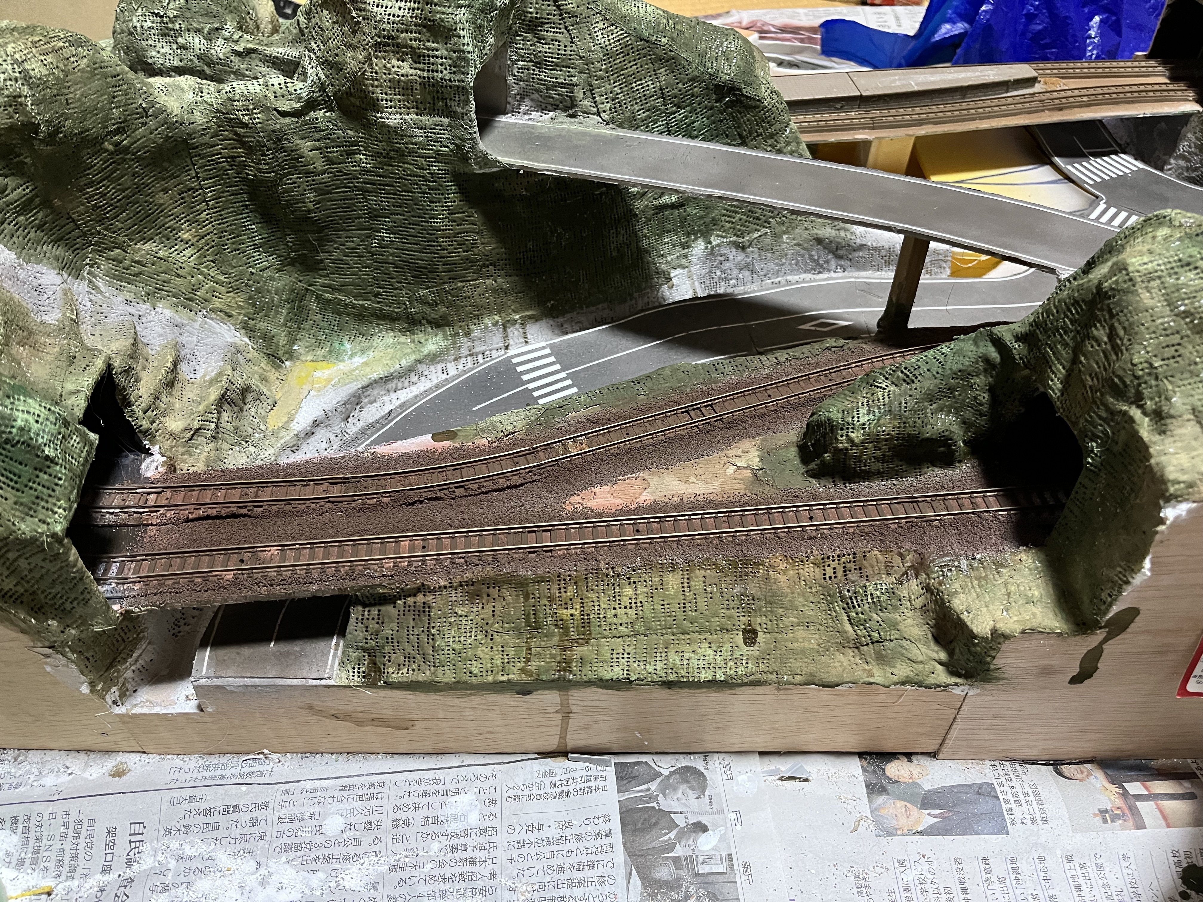 Nゲージ小型レイアウト】早﨑急行線 制作記 #02｜Selfoss