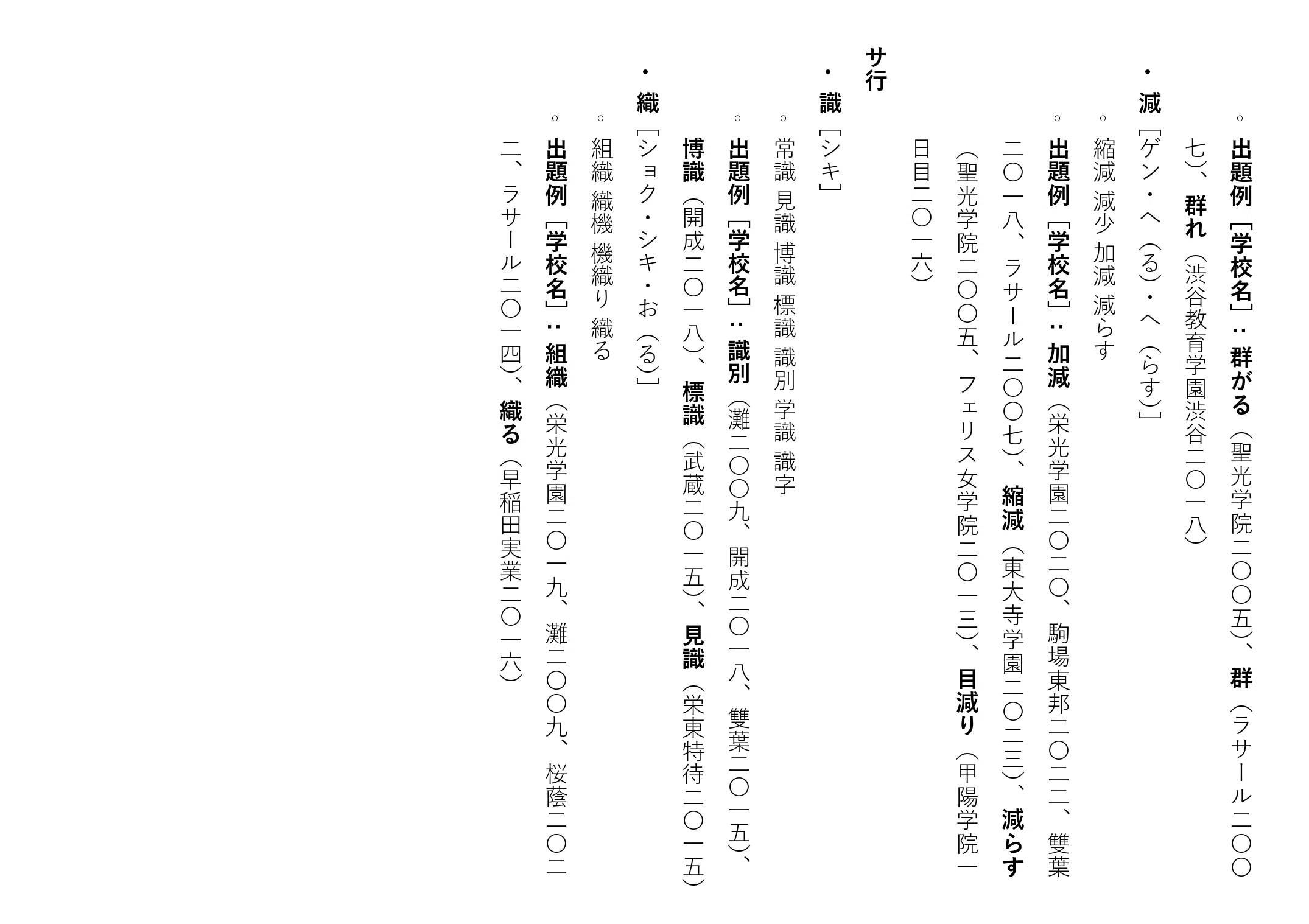 難“書”熟語】インプット教材【中学入試特化】｜首都圏中学受験 国社工房