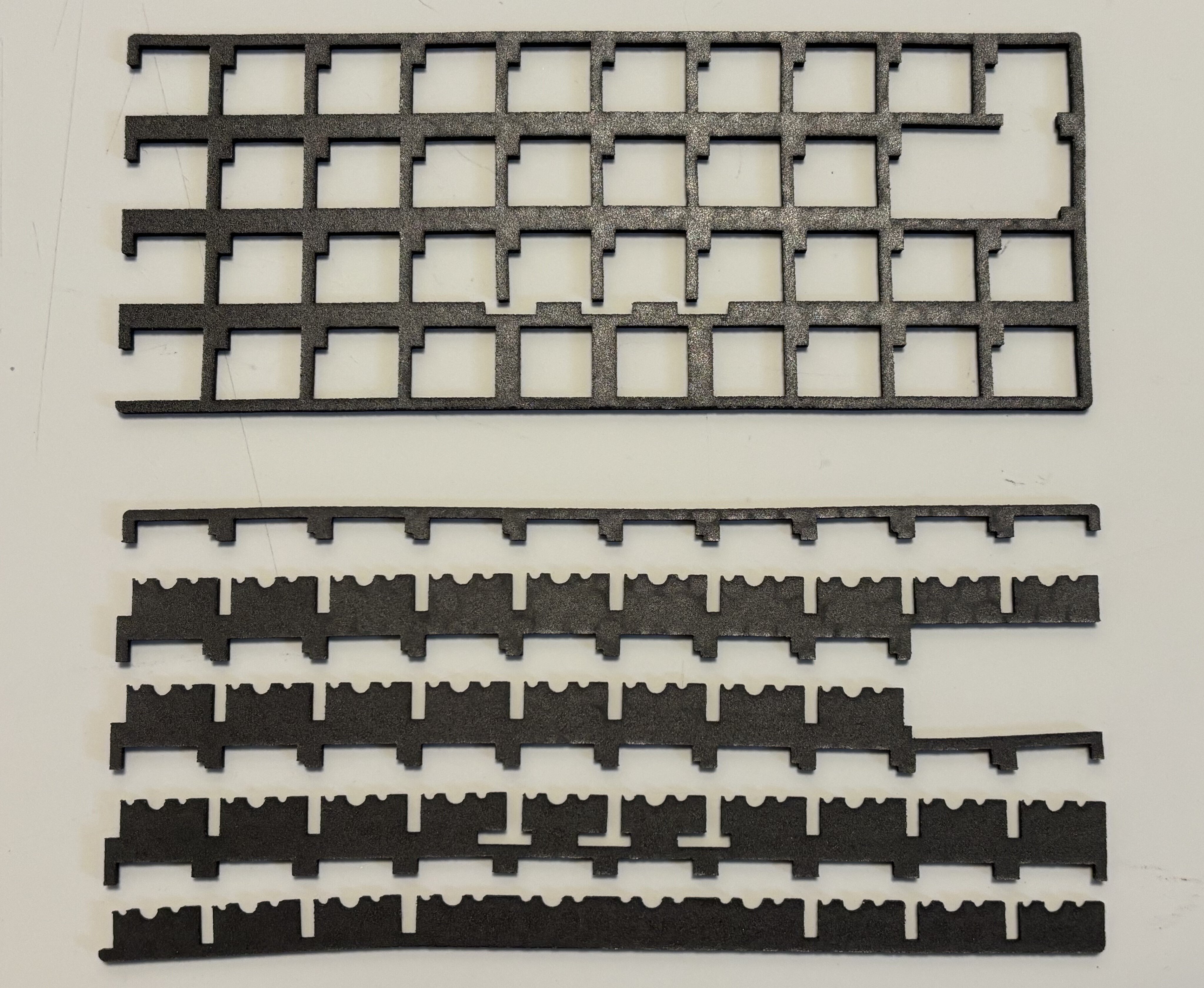 roBa-LP フルセット ガスケットマウントケース roBa-LP フルセット ガスケットマウントケース 心地よい打鍵感
