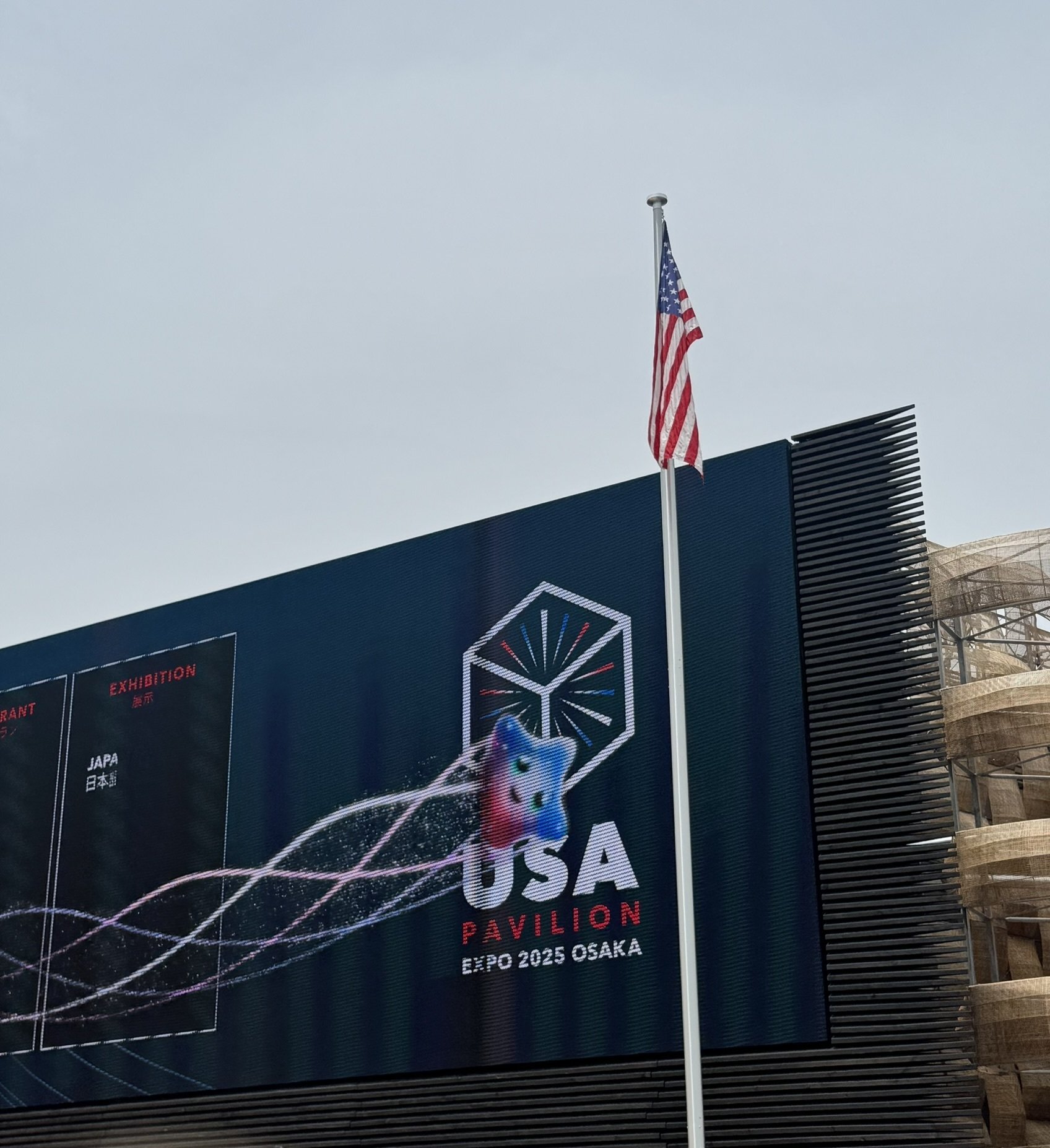 USA Pavilion Expo 2025 キャップ 万博　アメリカ館 関西大阪万博 アメリカ館限定 USA Pavilion 2025 キャップ