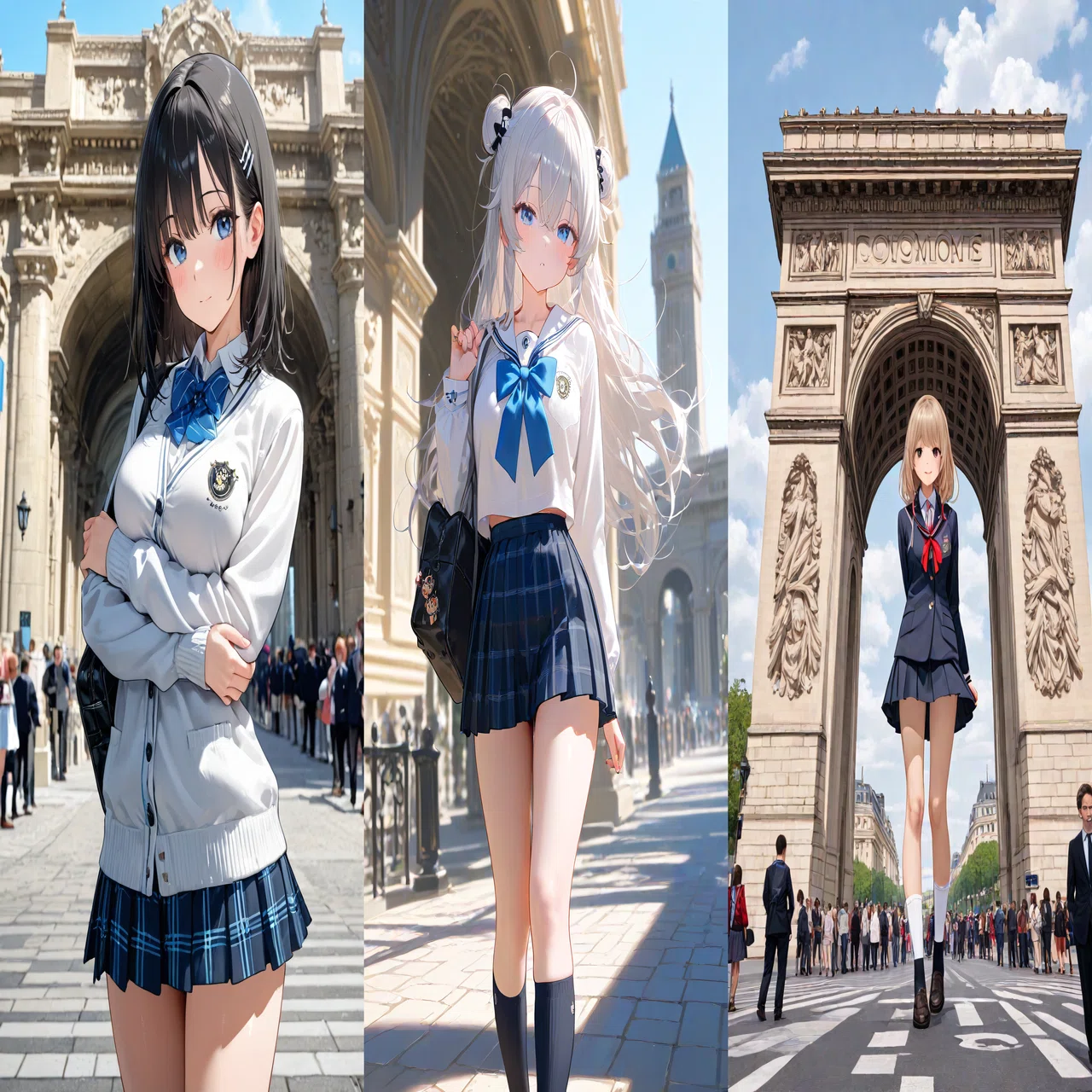 pixaiプロンプトテスト in フランス｜Taro