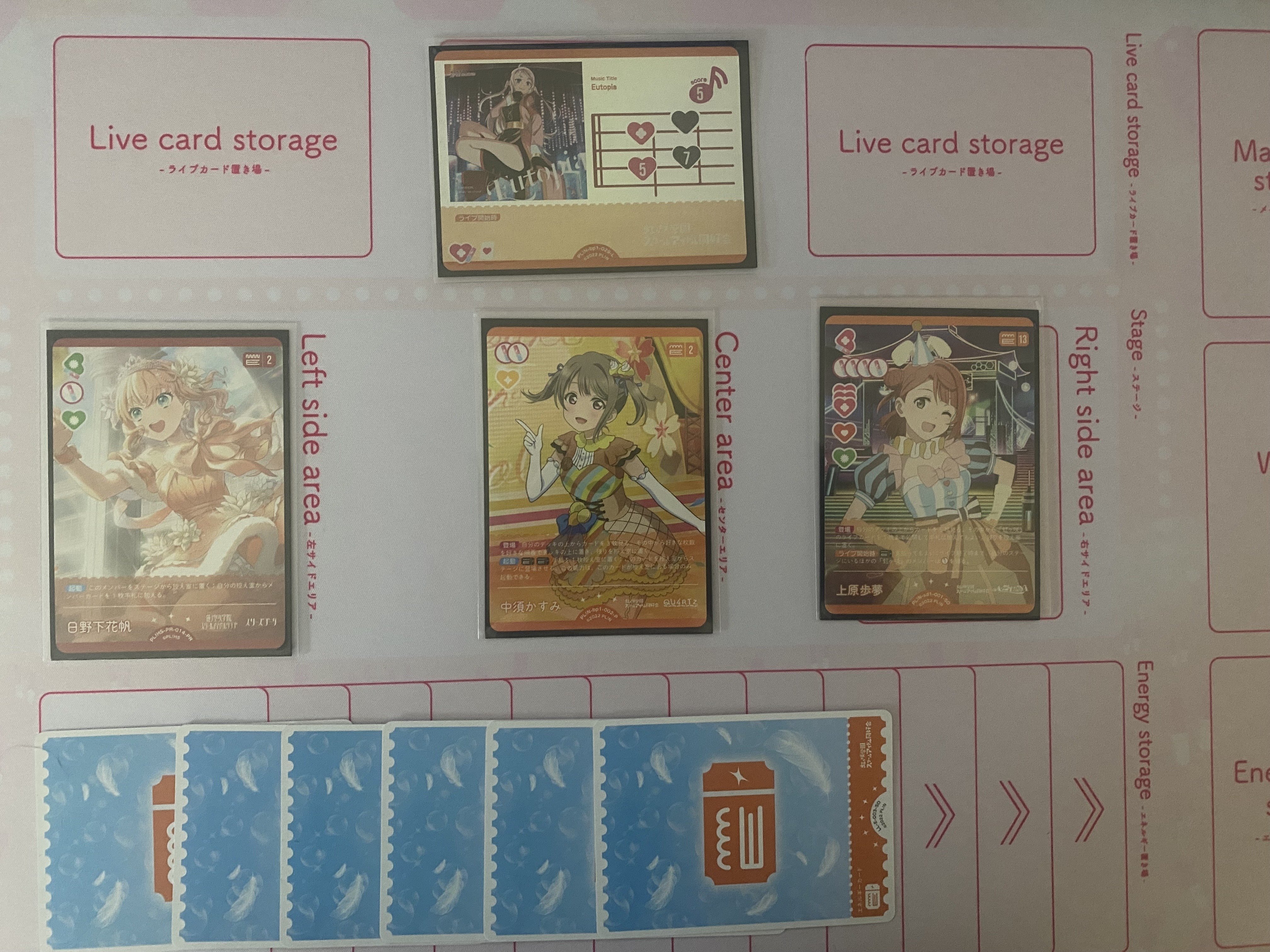 ラブカ ファンミ スリーブ 10種類セット ラブカ】ファンミーティング3位でした【虹ヶ咲デッキ解説】｜ミウミ@ラブカ