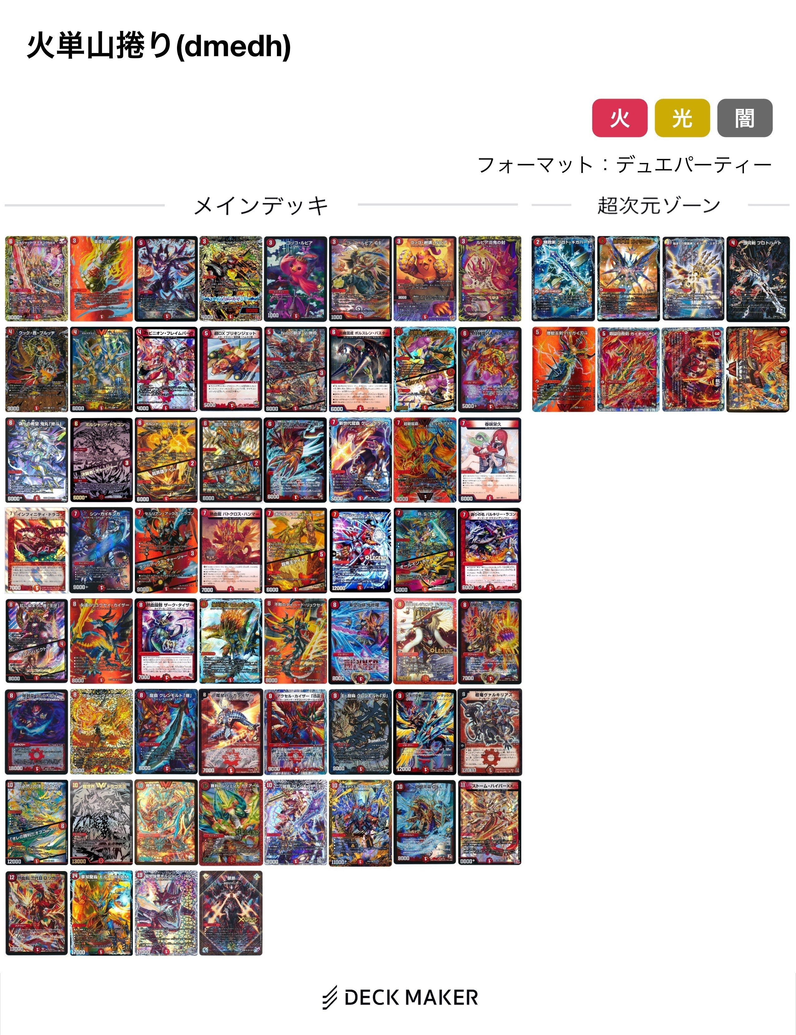 デュエル・マスターズ】《ボルシャック・モモキングNEX》の68枚