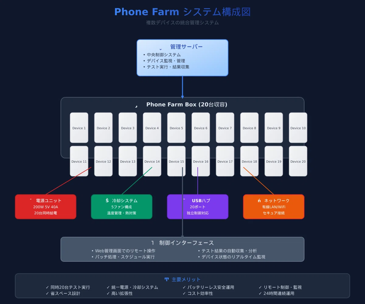 うさぎでもわかる🐰Phone Farm完全ガイド - 正当な用途での徹底活用法
