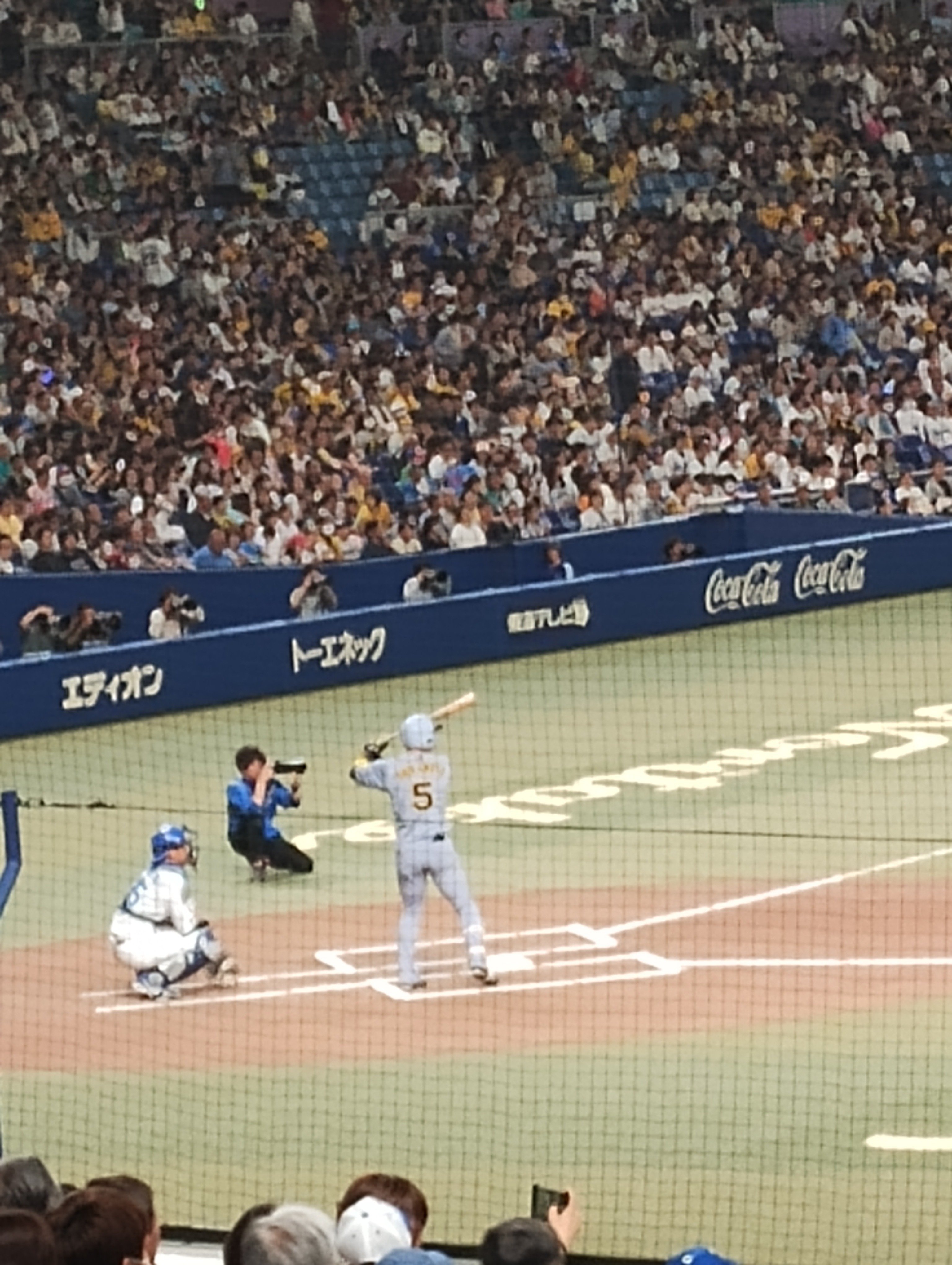 2024.8.17(土) 中日vs阪神 内野Ａ １塁側 ２５列  １枚 8/17(日)まで3000円で発売 】9/2(火)中日vs阪神 1塁側内野B席