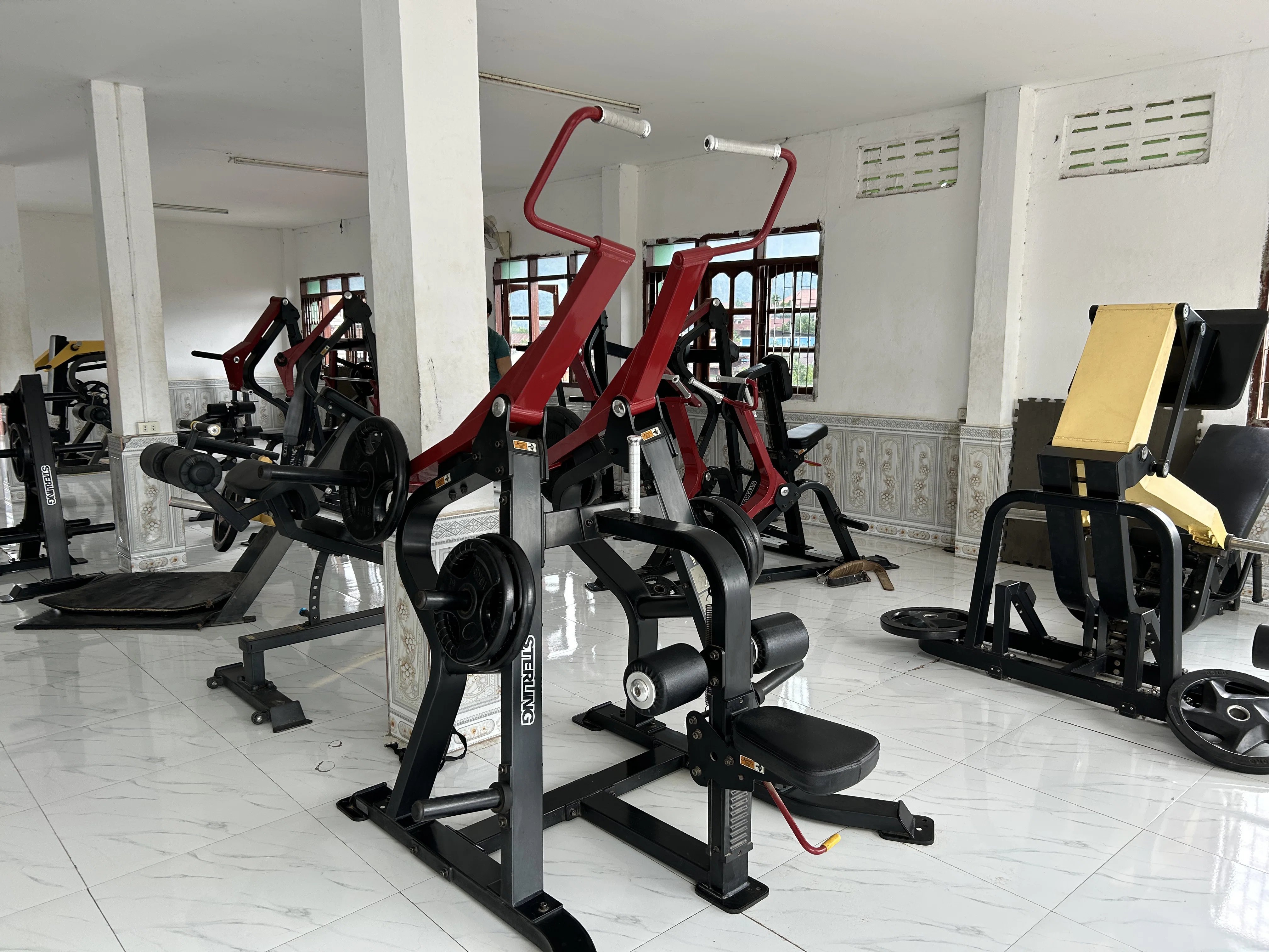 [Day 13 of World Trip] [Vang Vieng] Training Gym available for one-time ...