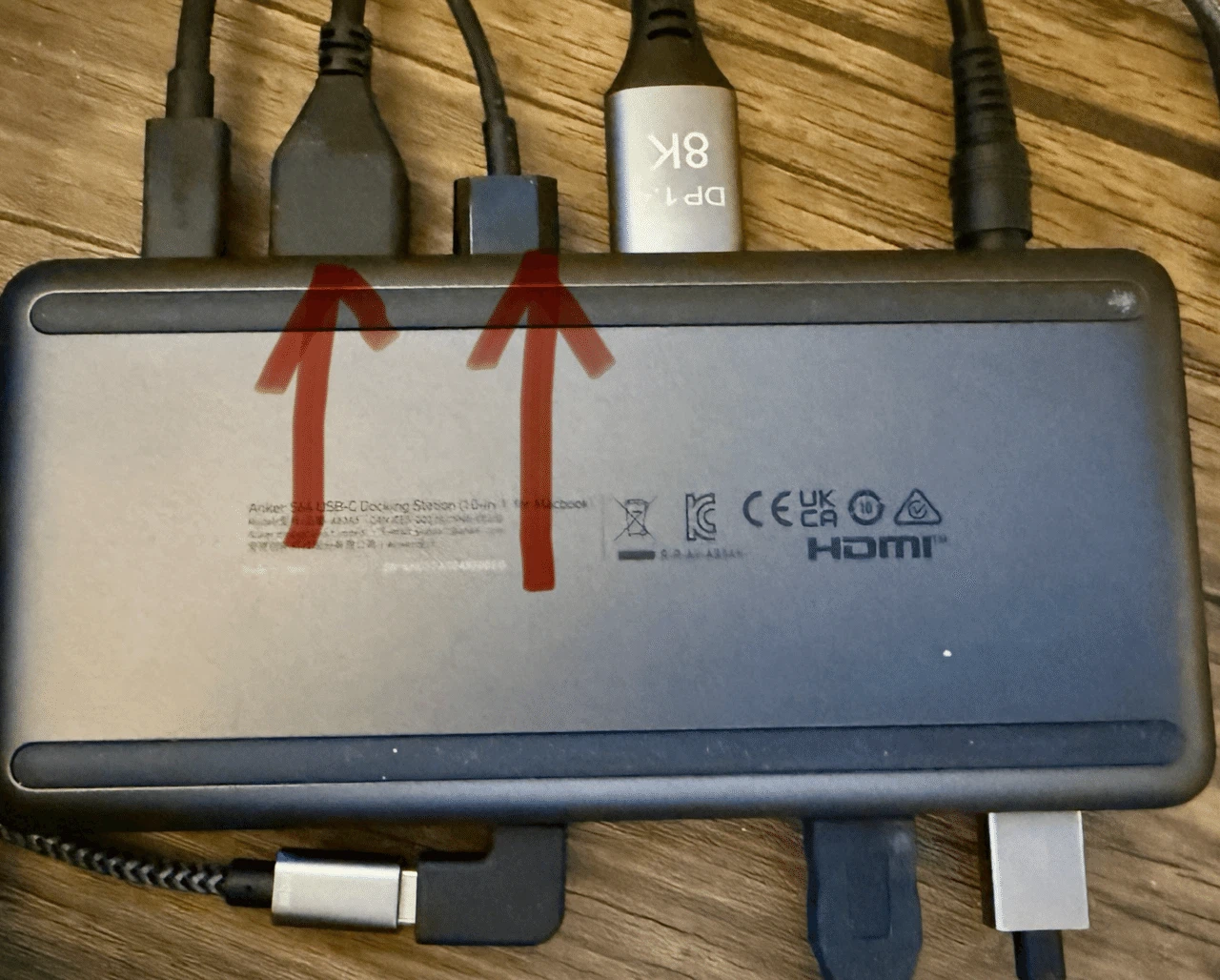 Anker 564 USB-C Docking Station (Mac M4/Windows)複数画面使い方の Anker 564 USB-C Docking Station (Mac M4/Windows)複数画面使い方の