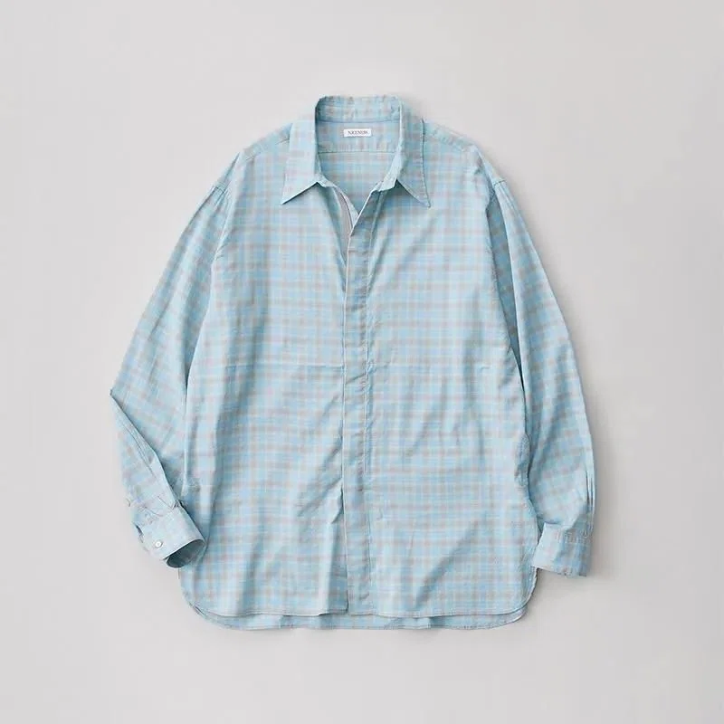 ナイスネス NICENESS シャツ BOLLES ボールズ 25ss NICENESSの美学が息づく一着。上質をカジュアルに。ジップで魅せる大人