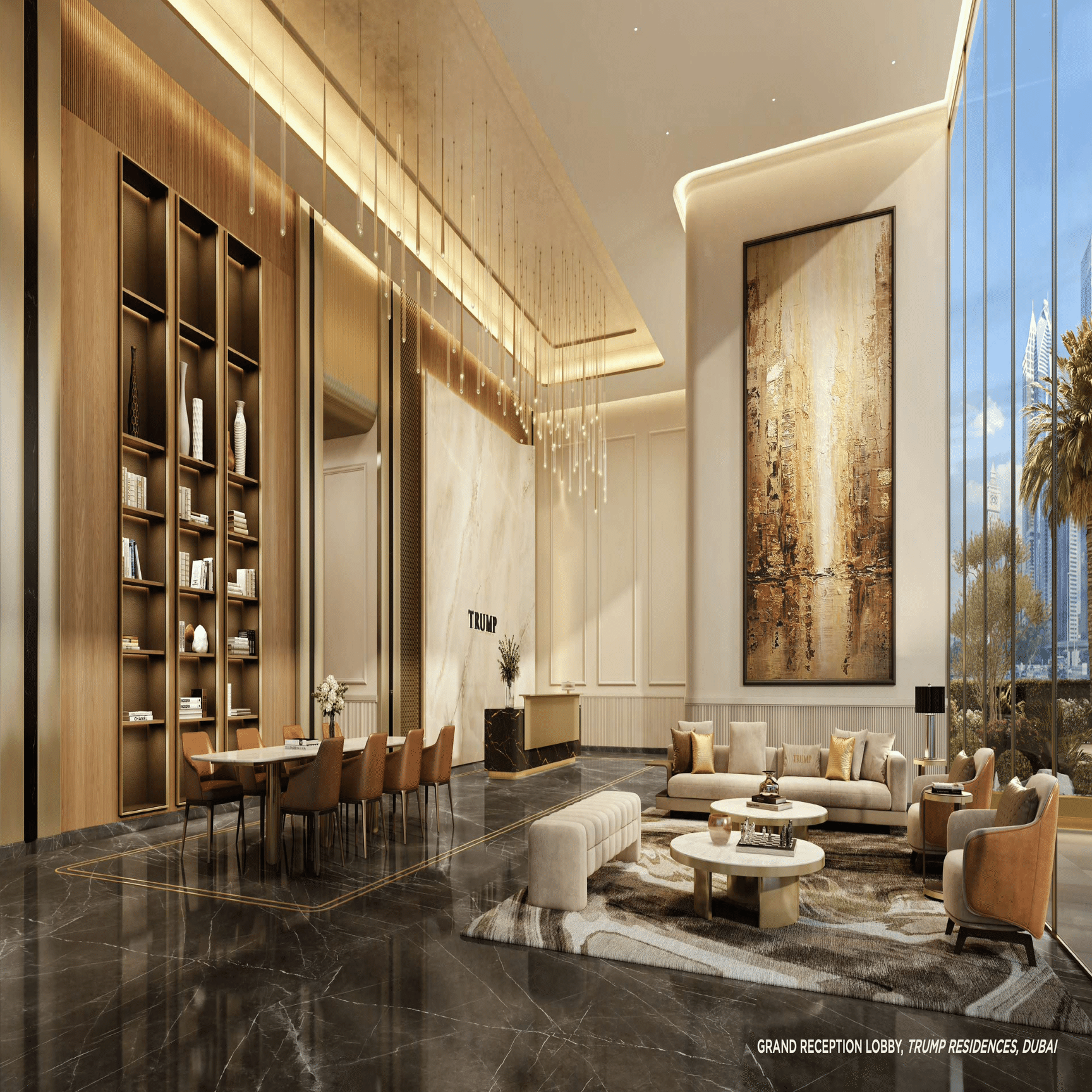 ドバイ都心】トランプタワーが1億円〜｜東のドバイ不動産🇦🇪