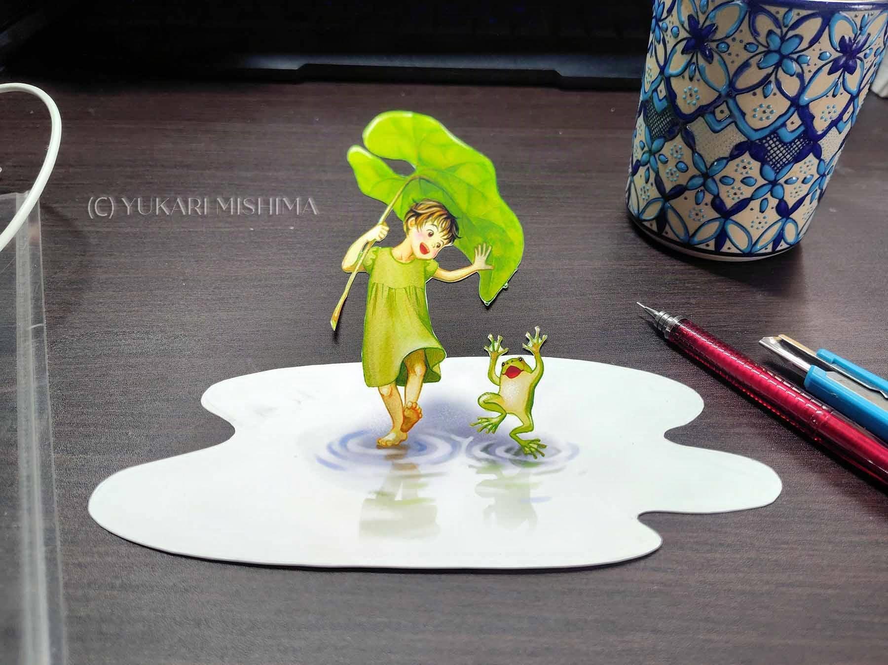 3Dアートについて(3) 画像編集ソフトを使って手軽に作る方法