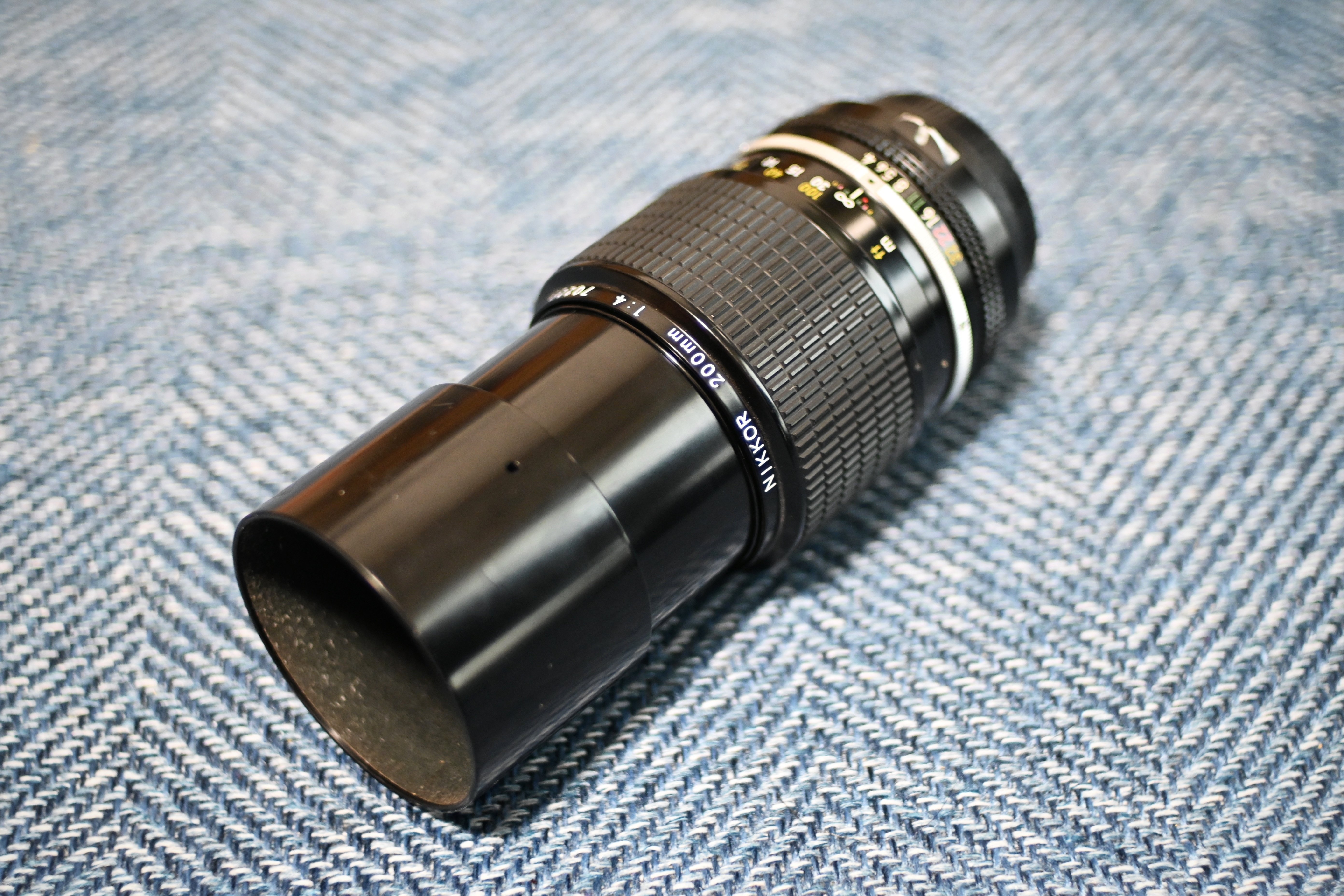 NIKKOR 200mm f/4 レンズ Nikon 200mm f/4 Nikkor-Q