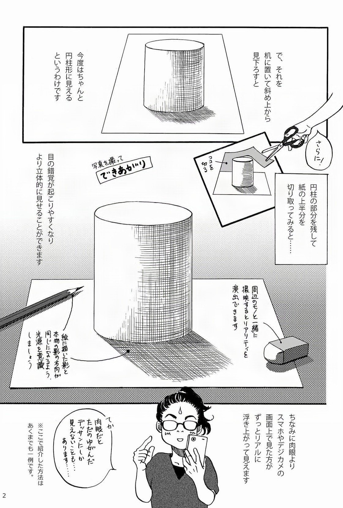 3Dアートについて(3) 画像編集ソフトを使って手軽に作る方法