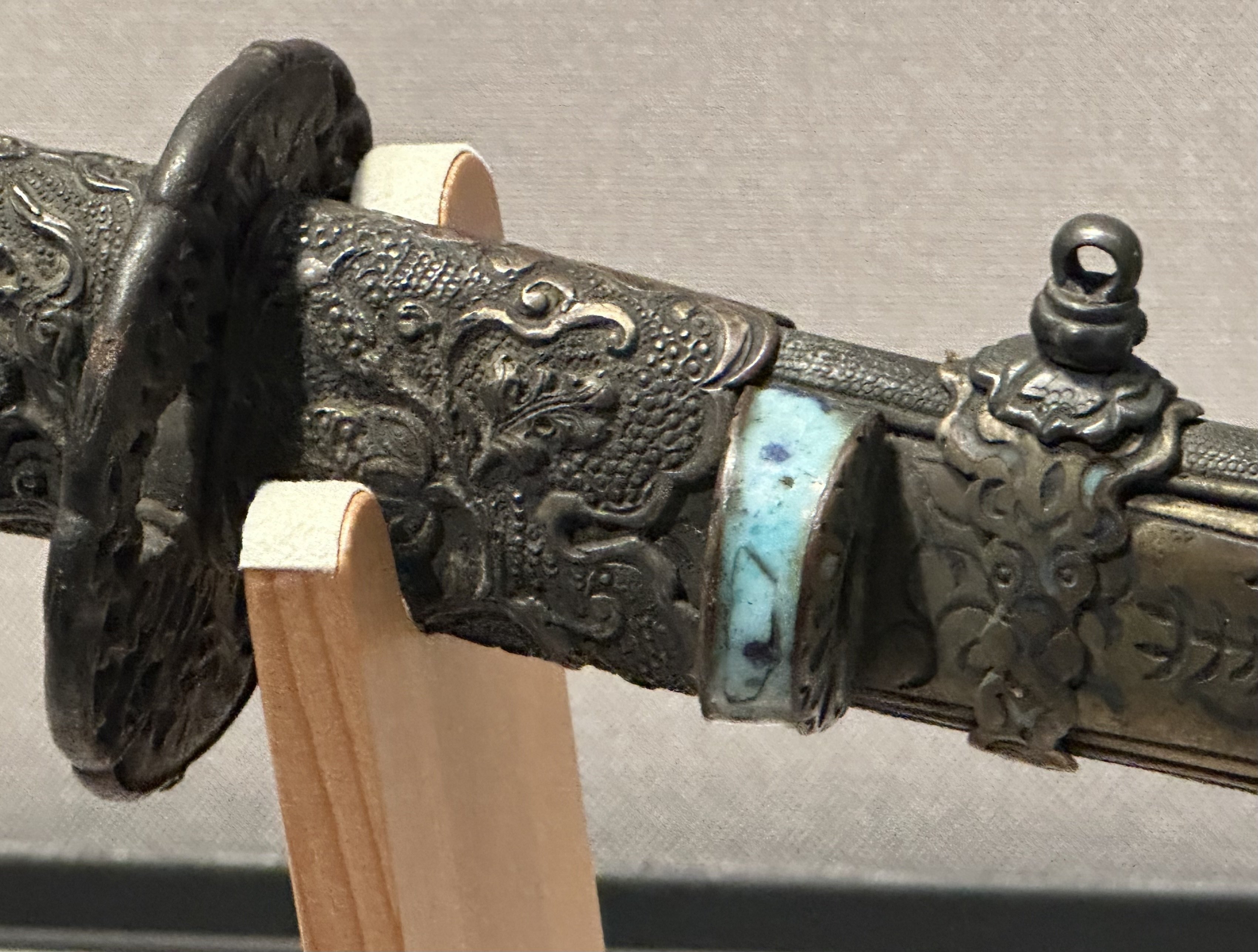 アイヌ刀 鹿角尽拵 目貫紅葉に鹿象嵌 大珍品 江戸時代 （珍品